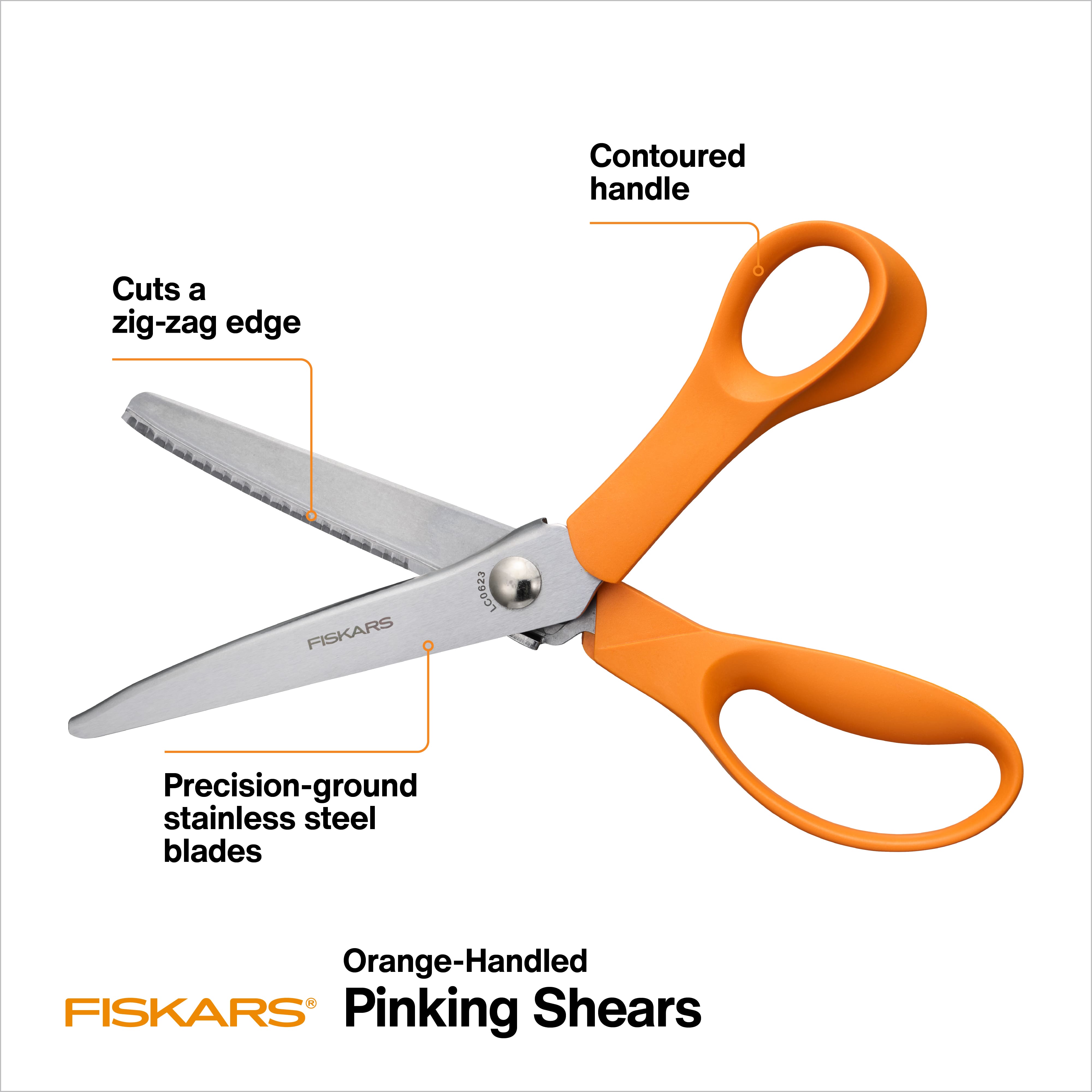 Fiskars® Premier No. 8 Pinking Shears