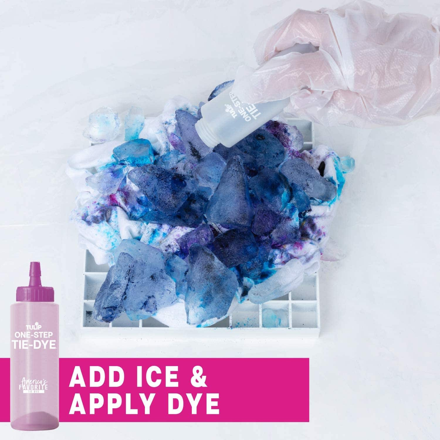 Tulip&#xAE; Ice Dye One-Step Tie-Dye Kit