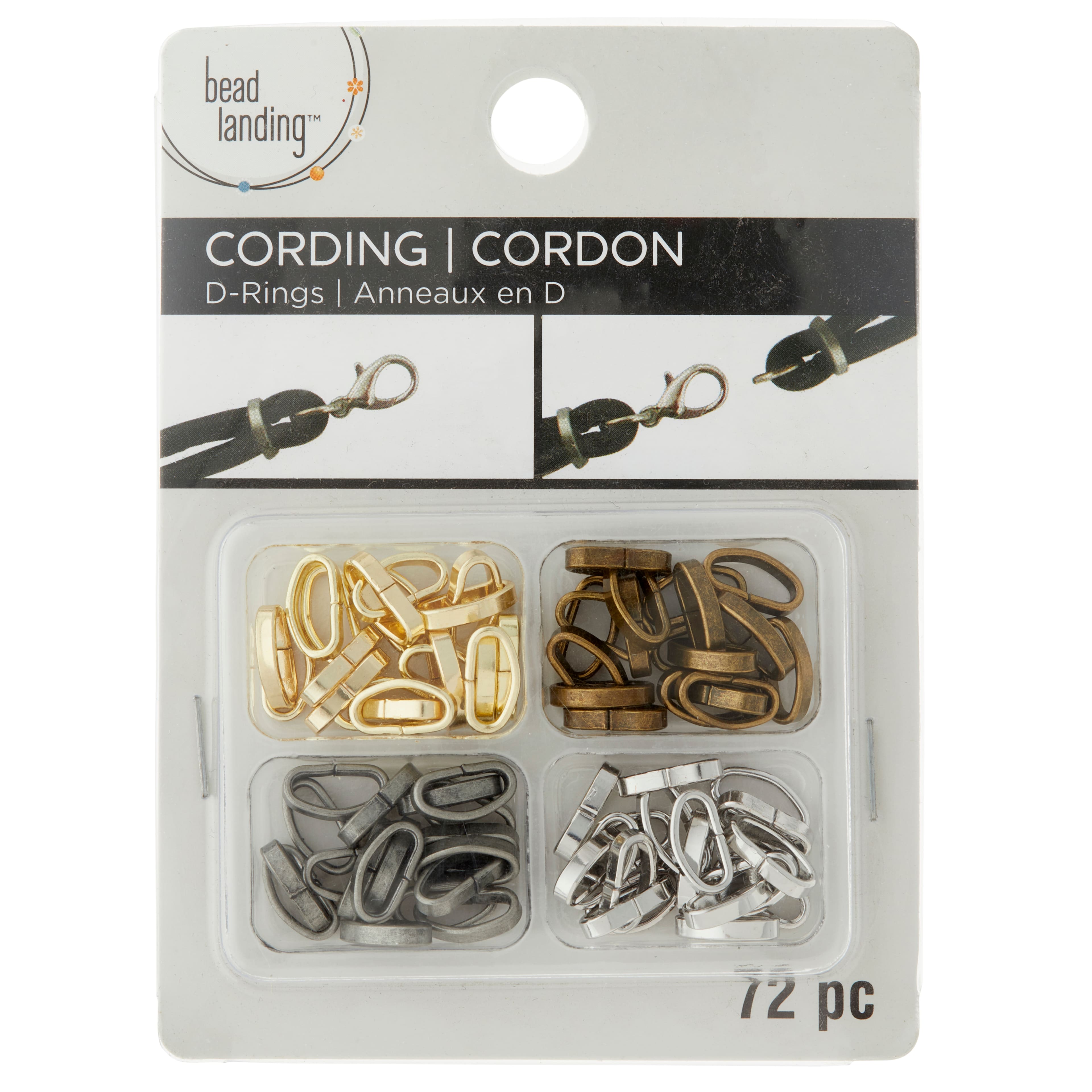 Cording D-Rings By Bead Landing®