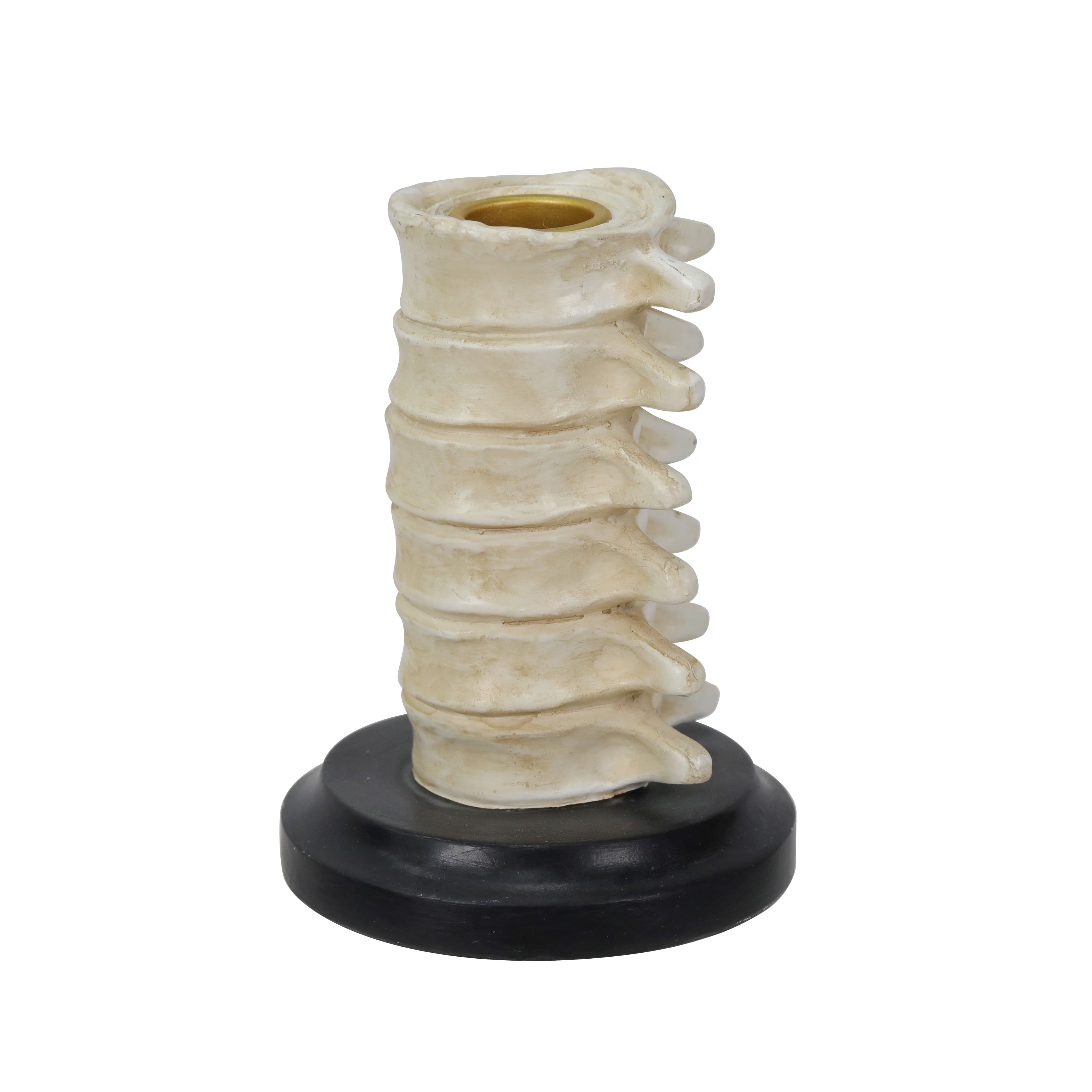 5&#x22; Skeleton Taper Candle Holder by Ashland&#xAE;