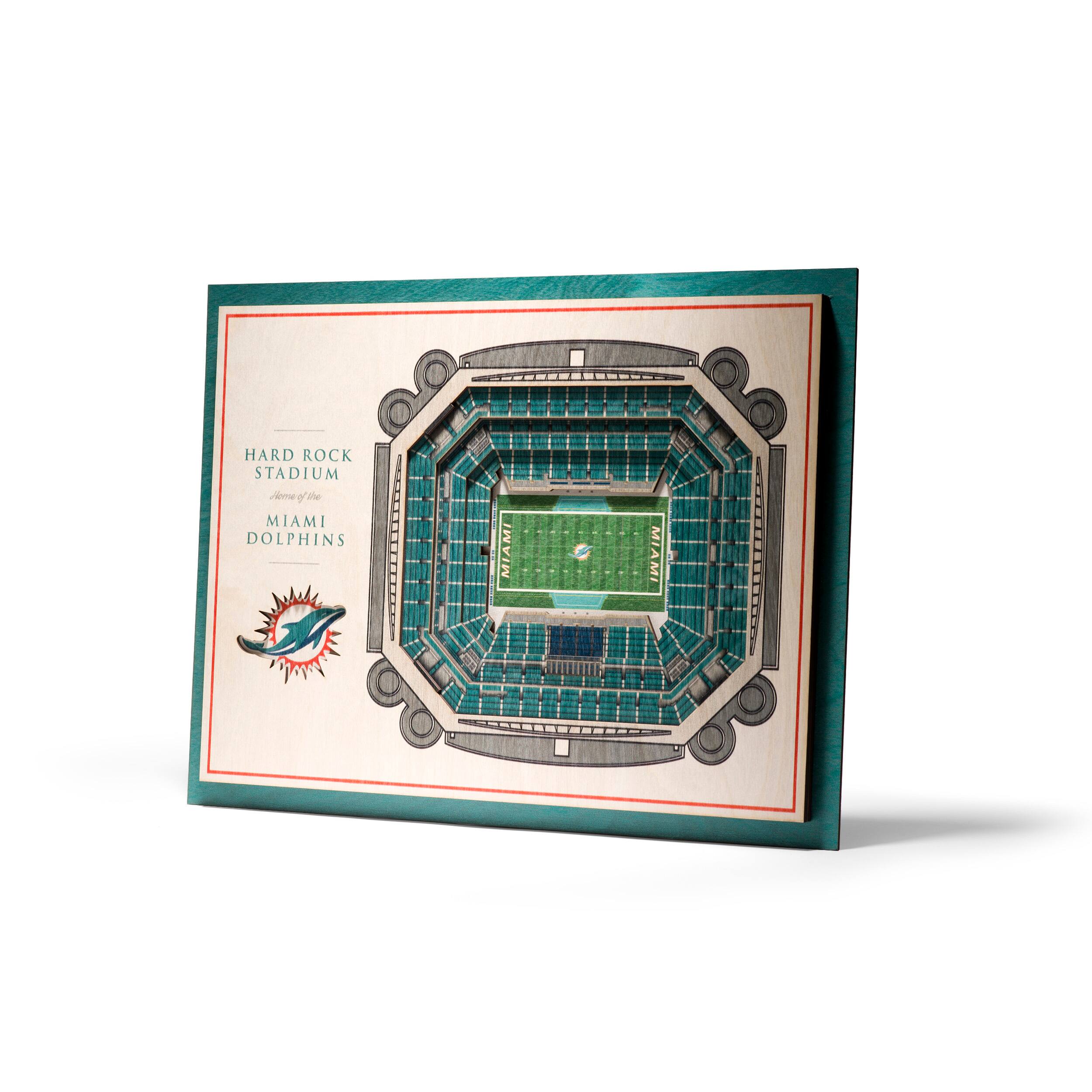 NFL 5-Layer StadiumView Wall Art