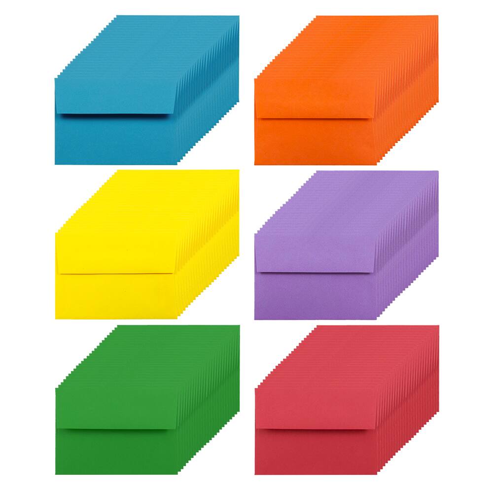 JAM Paper 4Bar A1 Colored Invitation Envelopes, 150ct.
