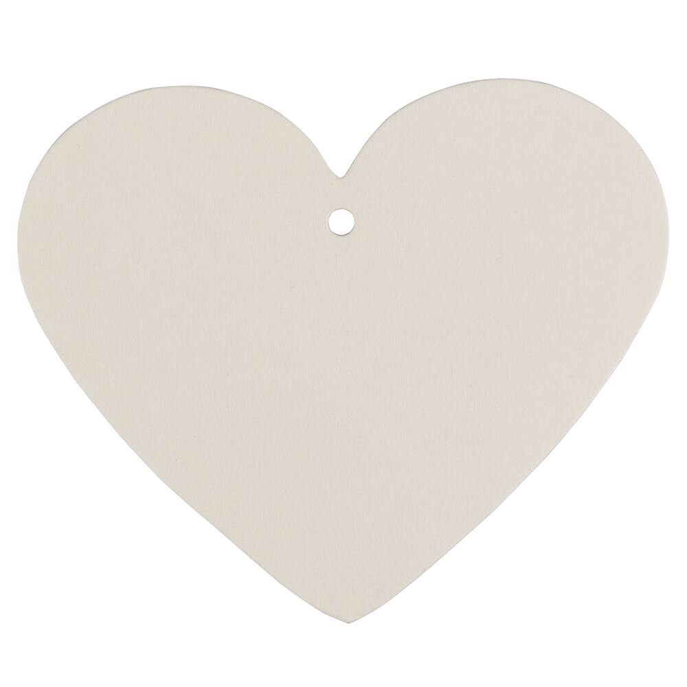 JAM Paper Ivory Large Heart Gift Tags, 10ct. Gift Tags Michaels