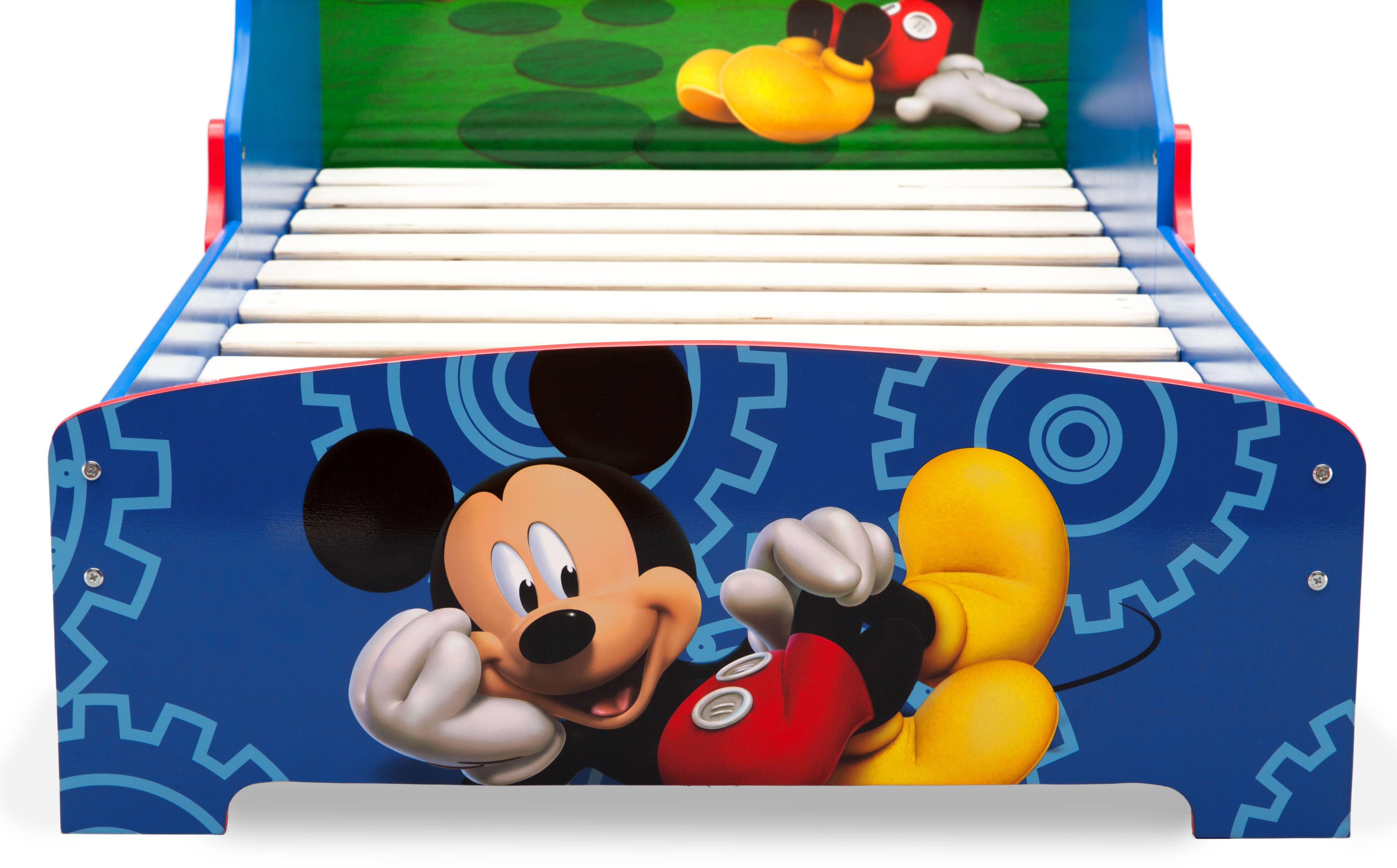 Delta Children Disney&#xAE; Mickey Mouse Wooden Toddler Bed 
