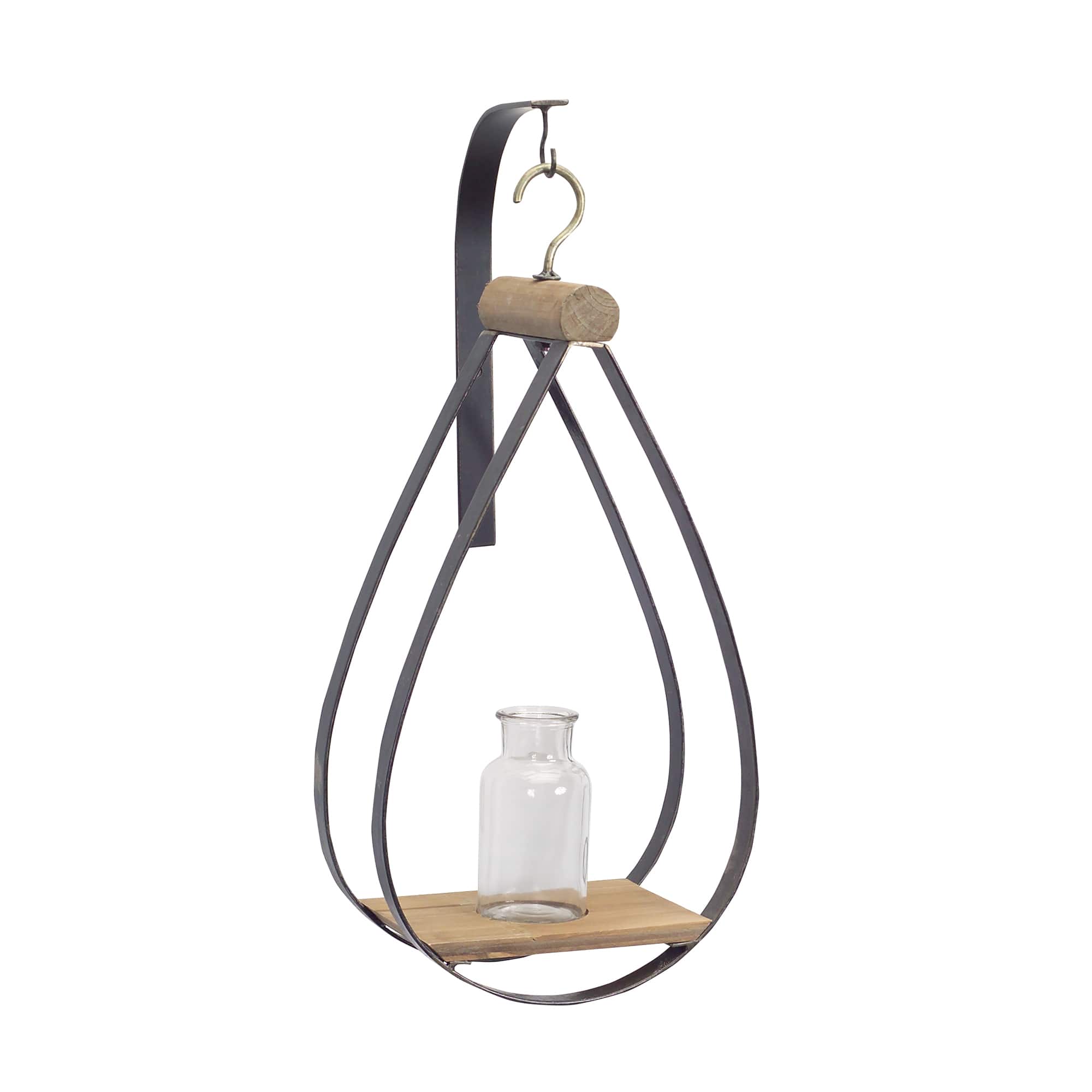 21&#x22; Hanging Bottle Vase Set