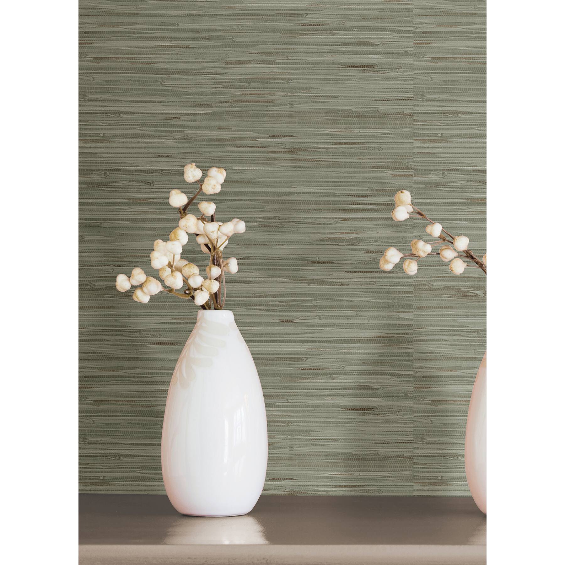 NuWallpaper Grassweave Peel &#x26; Stick Wallpaper