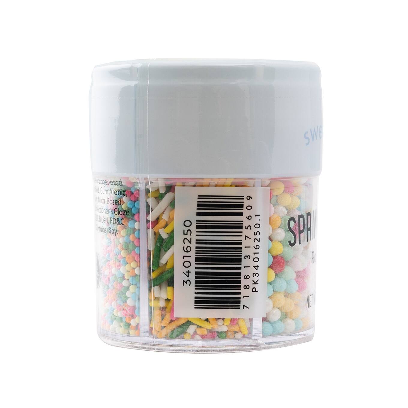 Sweetshop™ Rainbow Sprinkle Mix 6 Cell Jar, 3oz.
