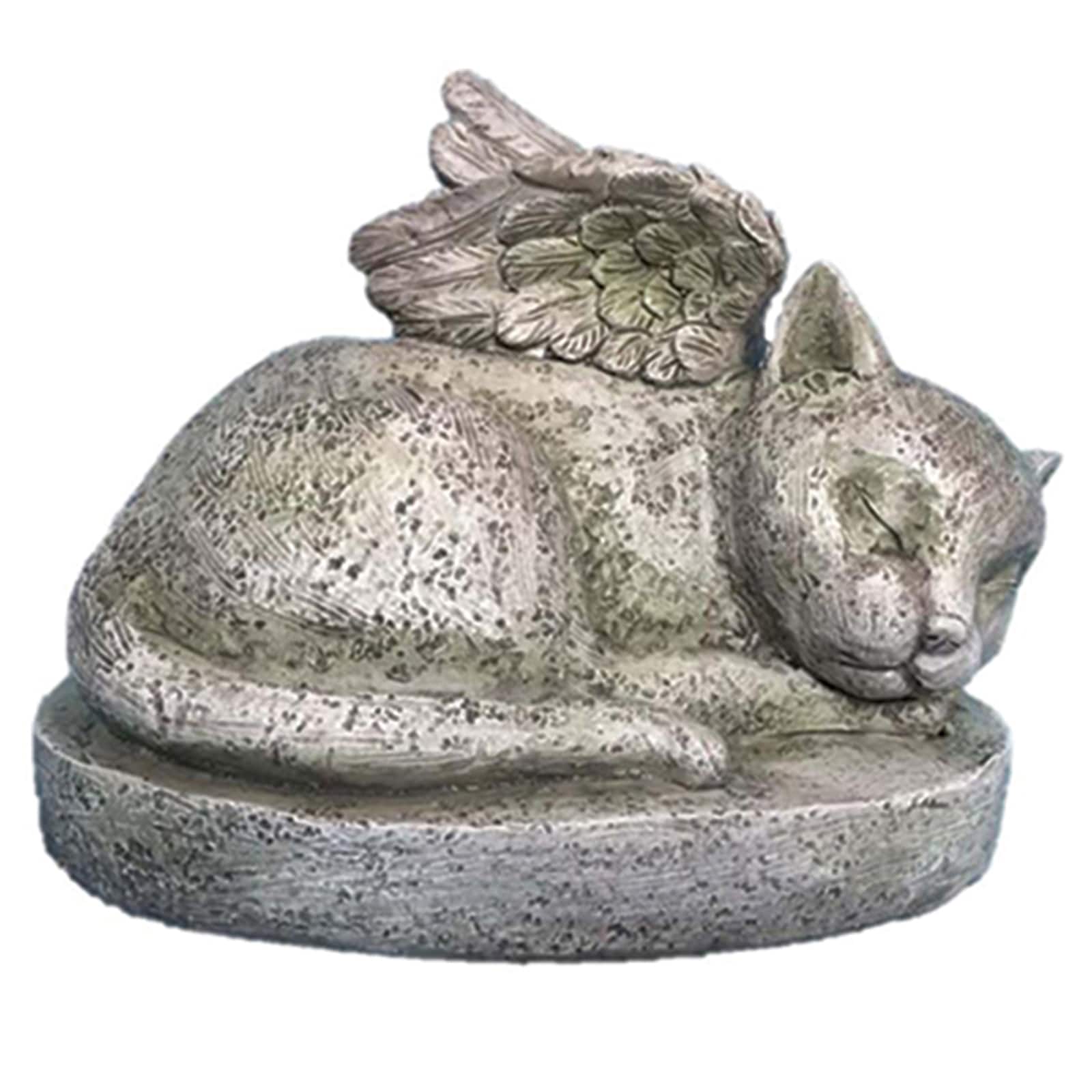 Santa's Workshop 7.5" Remembrance Kitty Statue