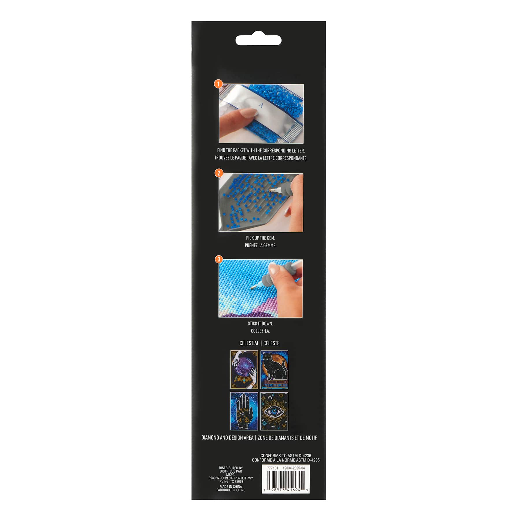 5&#x22; x 7&#x22; Celestial Diamond Art Kit by Make Market&#xAE;