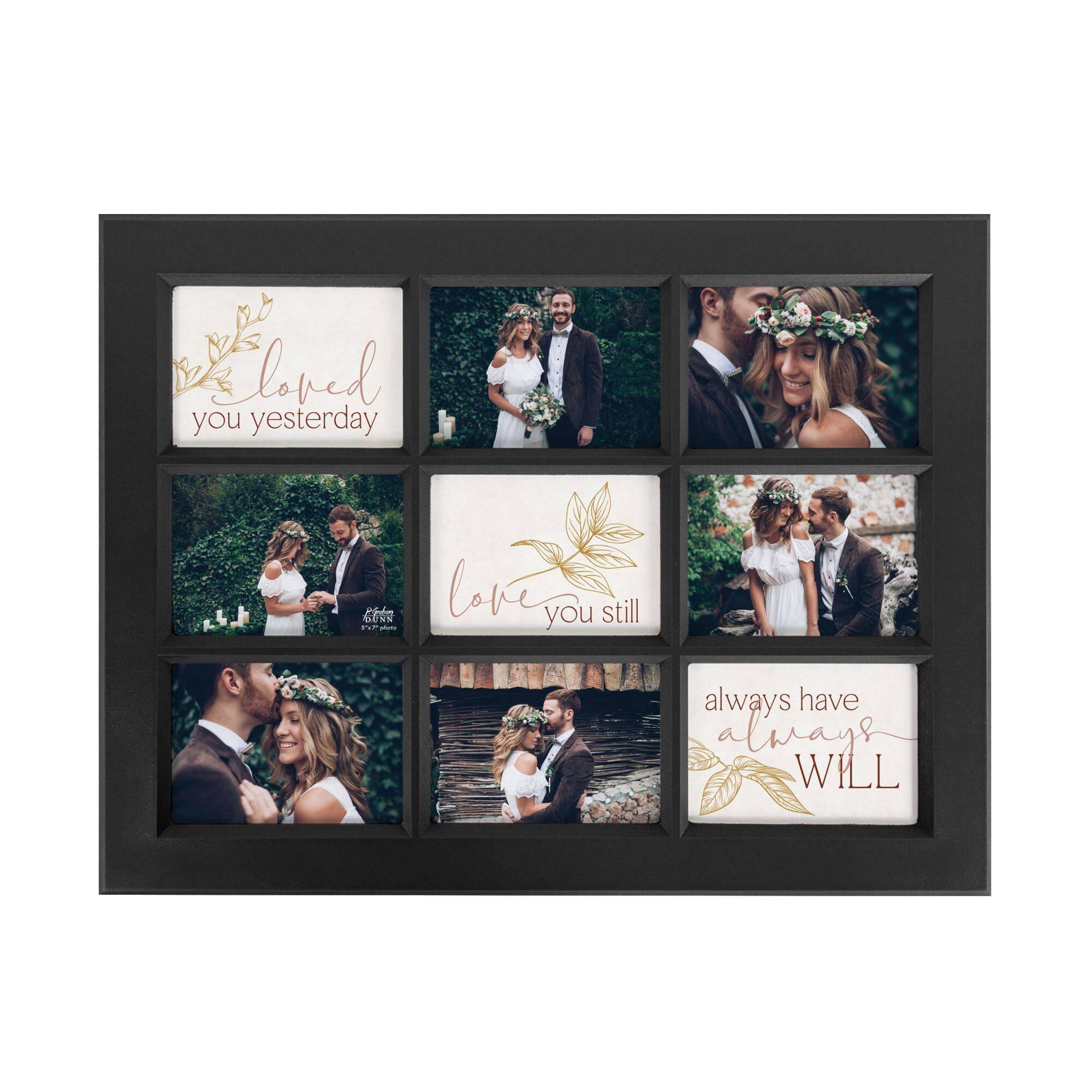 P. Graham Dunn 6 Opening Love You 5" x 7" Collage Frame Collage