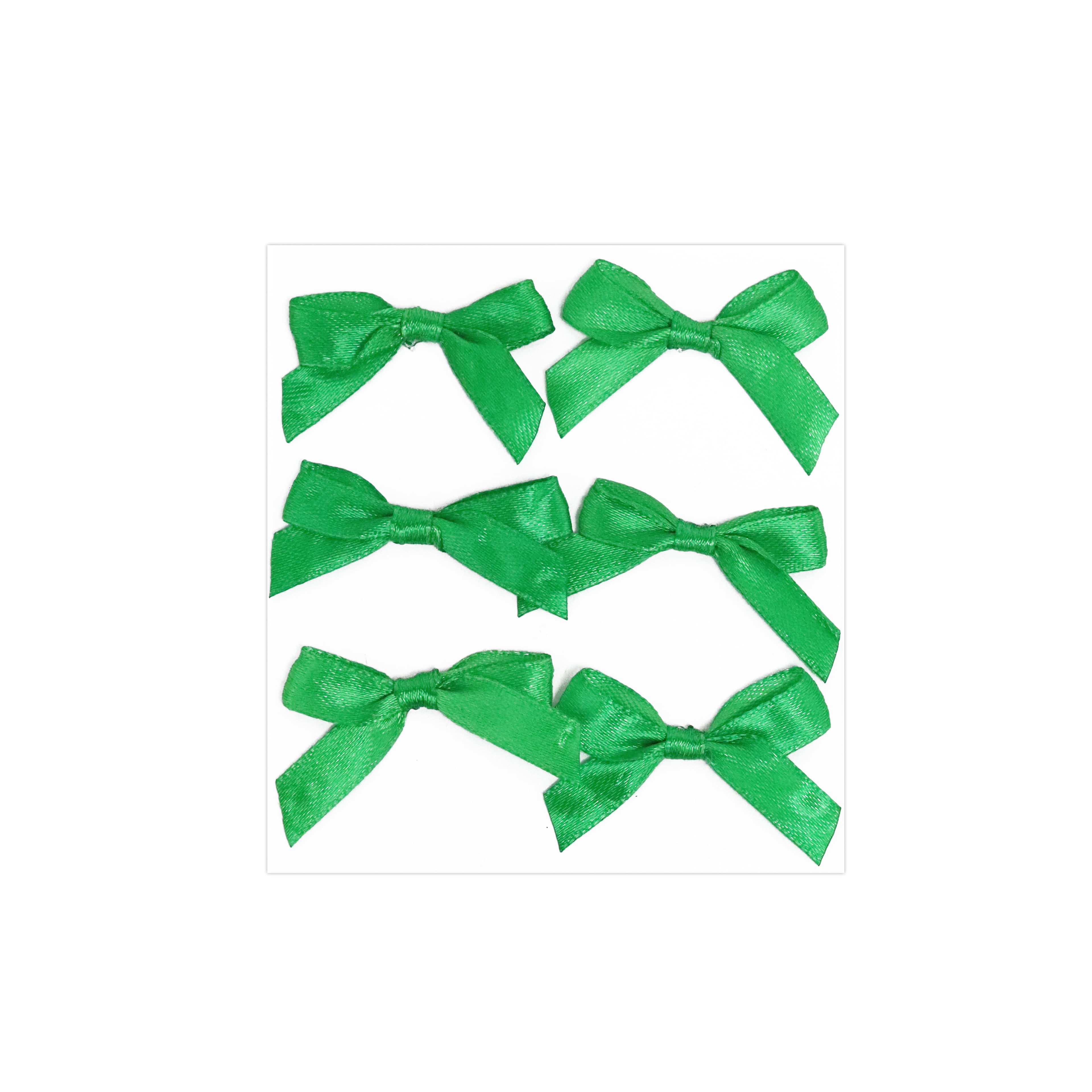 Green Satin Bow Stickers by Recollections&#x2122;
