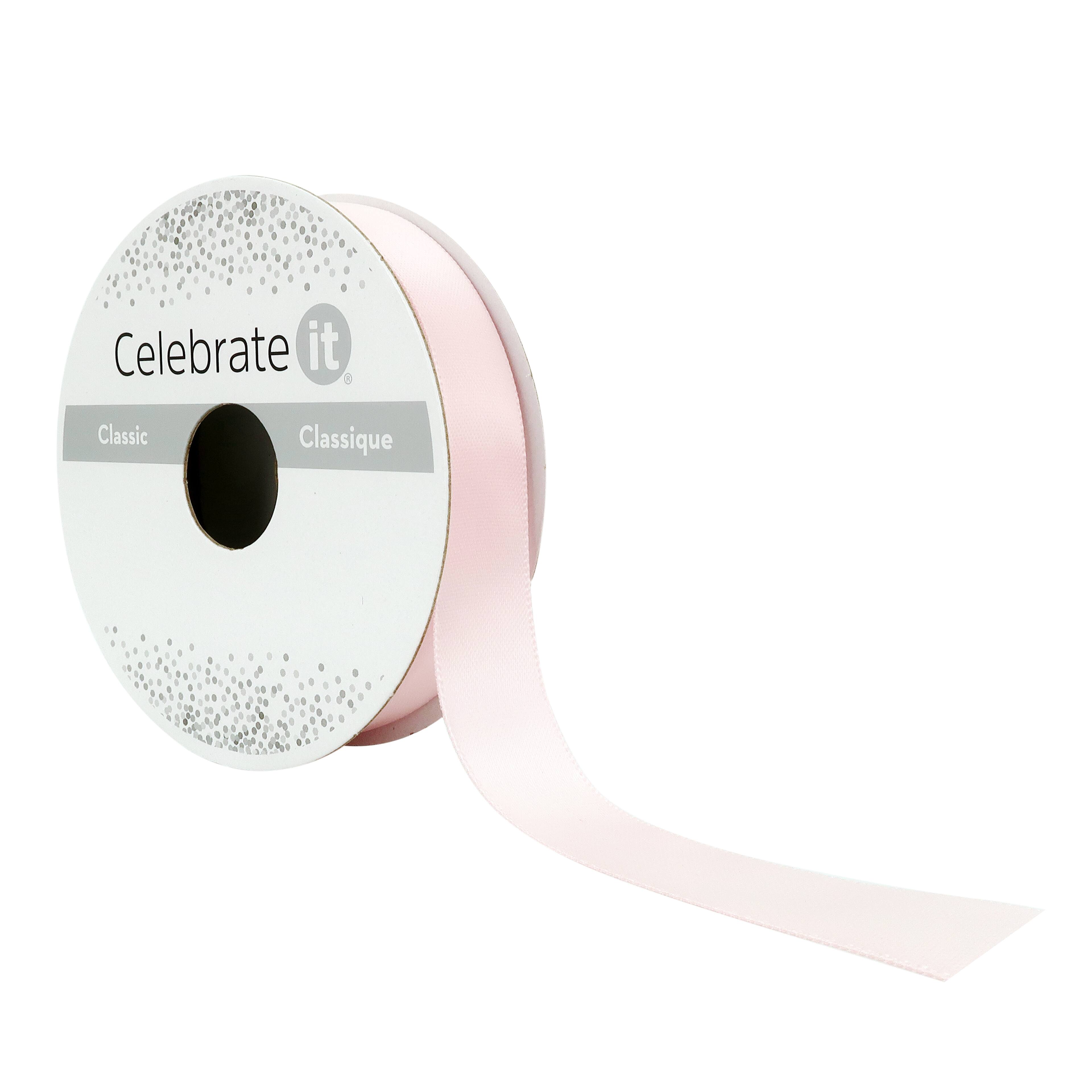 12 Pack: 5/8" x 7yd. Satin Ribbon by Celebrate It®