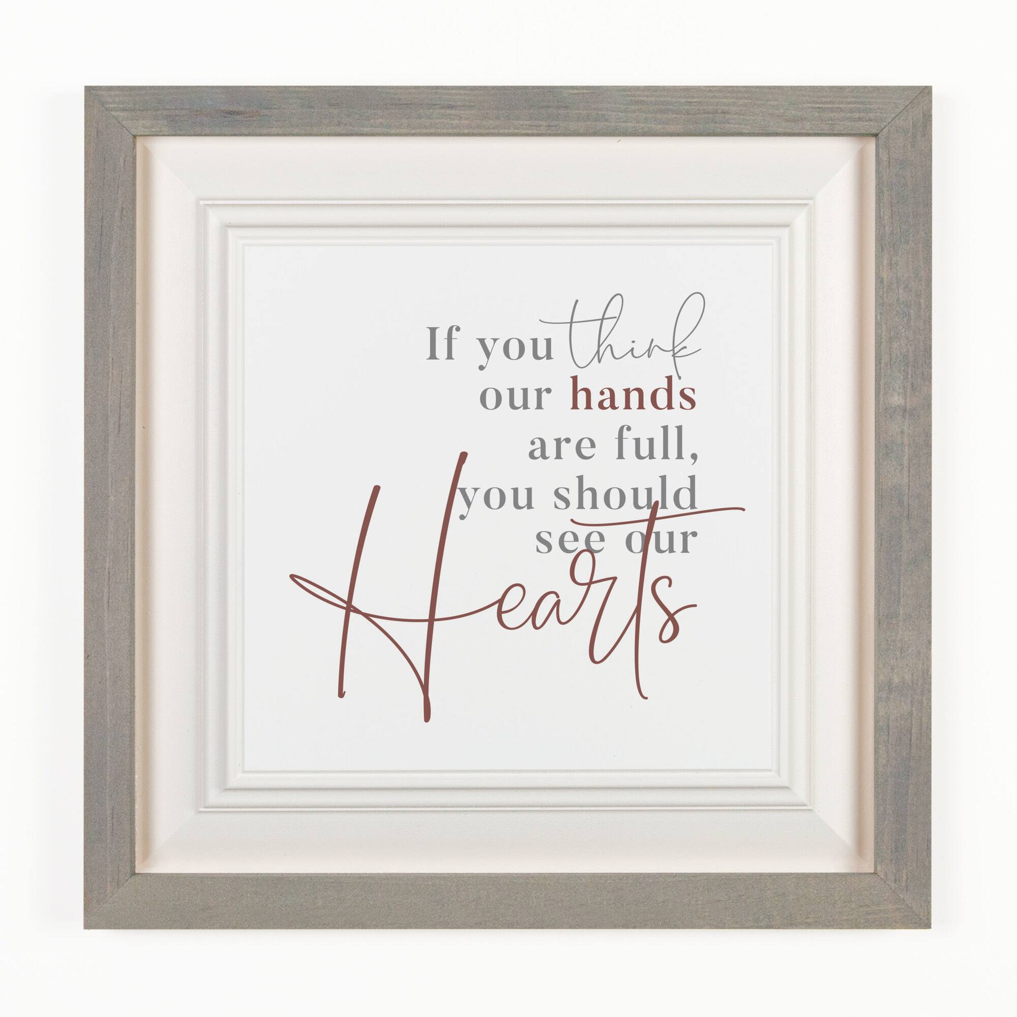 P. Graham Dunn You Should See Our Hearts Framed Art By P Graham Dunn | Michaels®