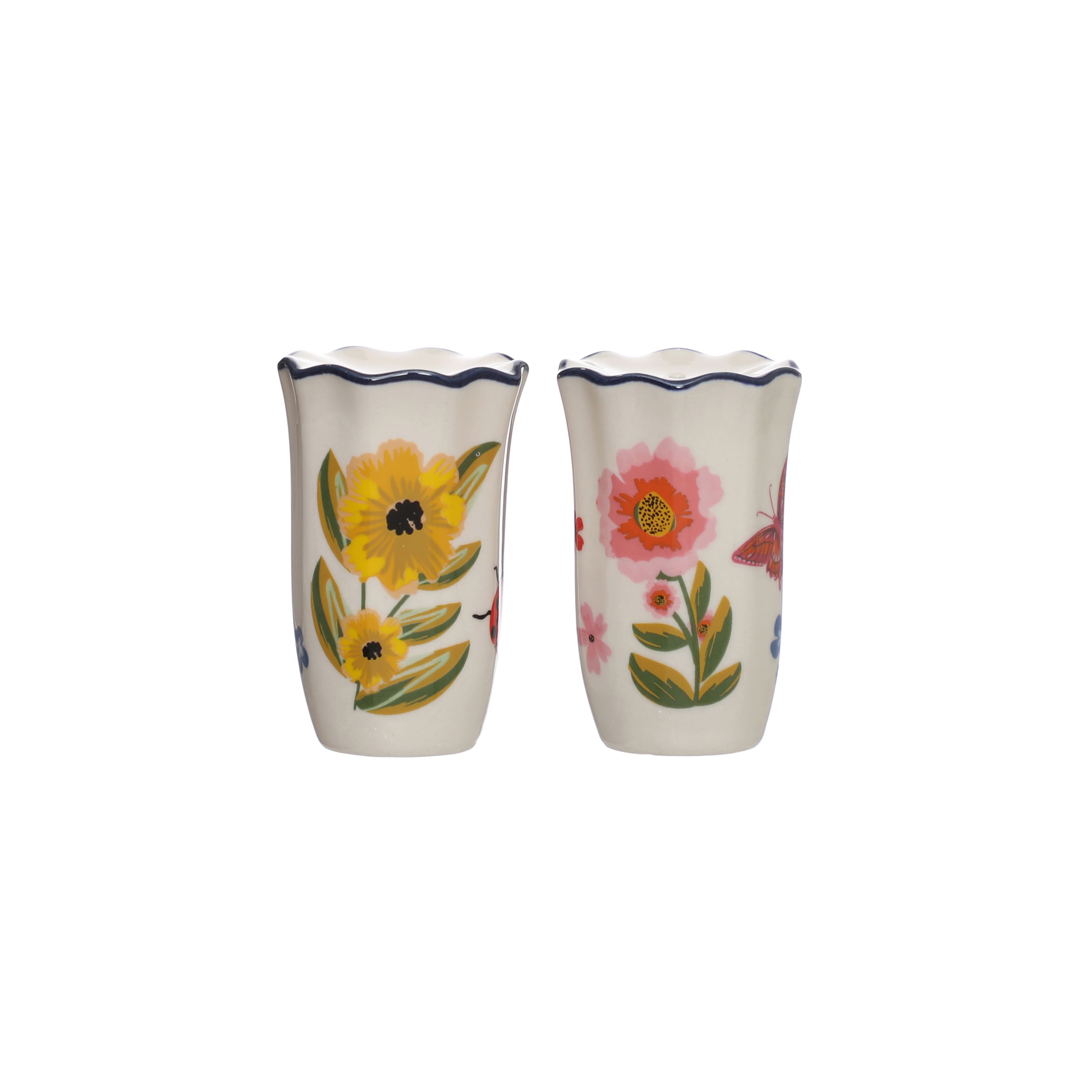 Floral Salt & Pepper Shakers Set by Ashland®