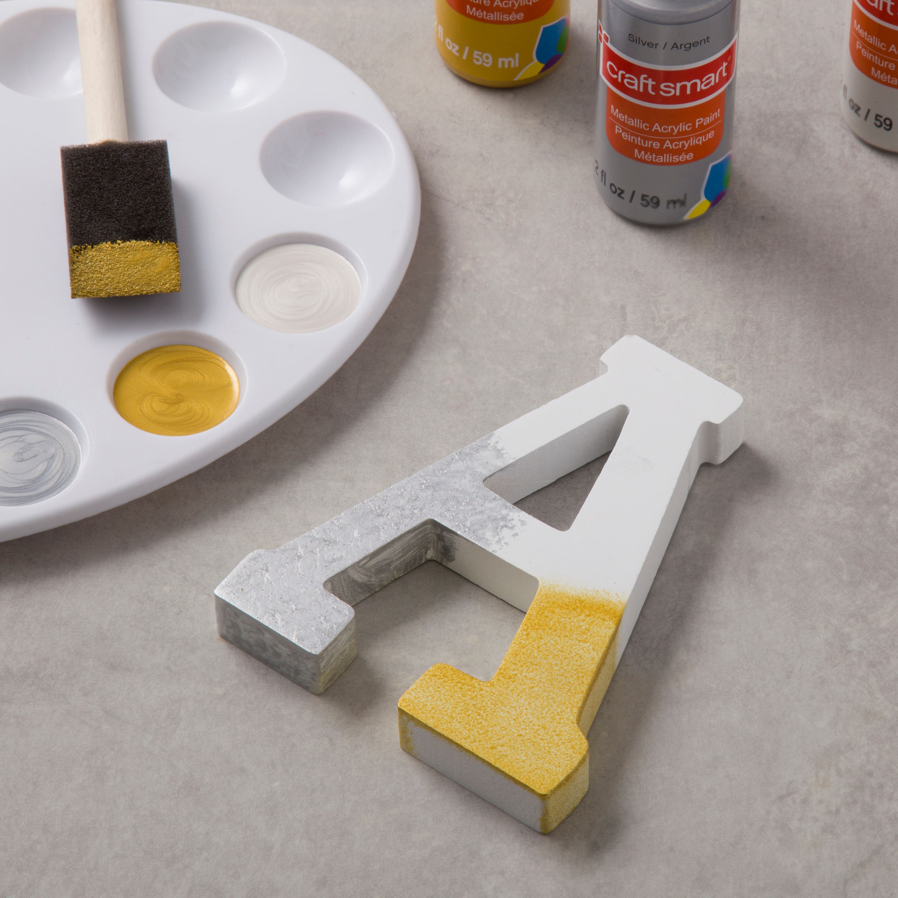12 Pack: 4.75&#x22; White Wood Letter by Make Market&#xAE;