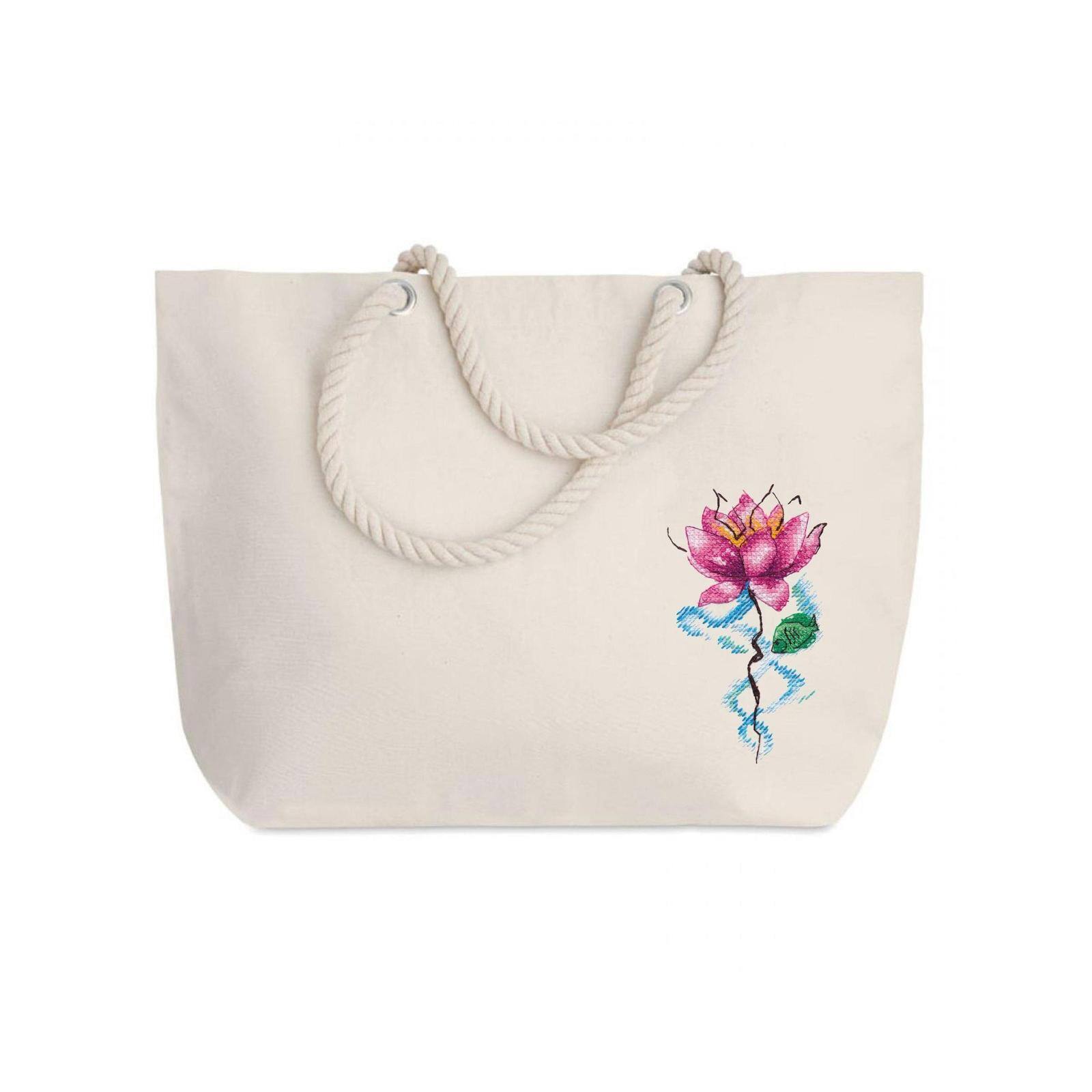 Oven Lotus Cross Stitch Kit