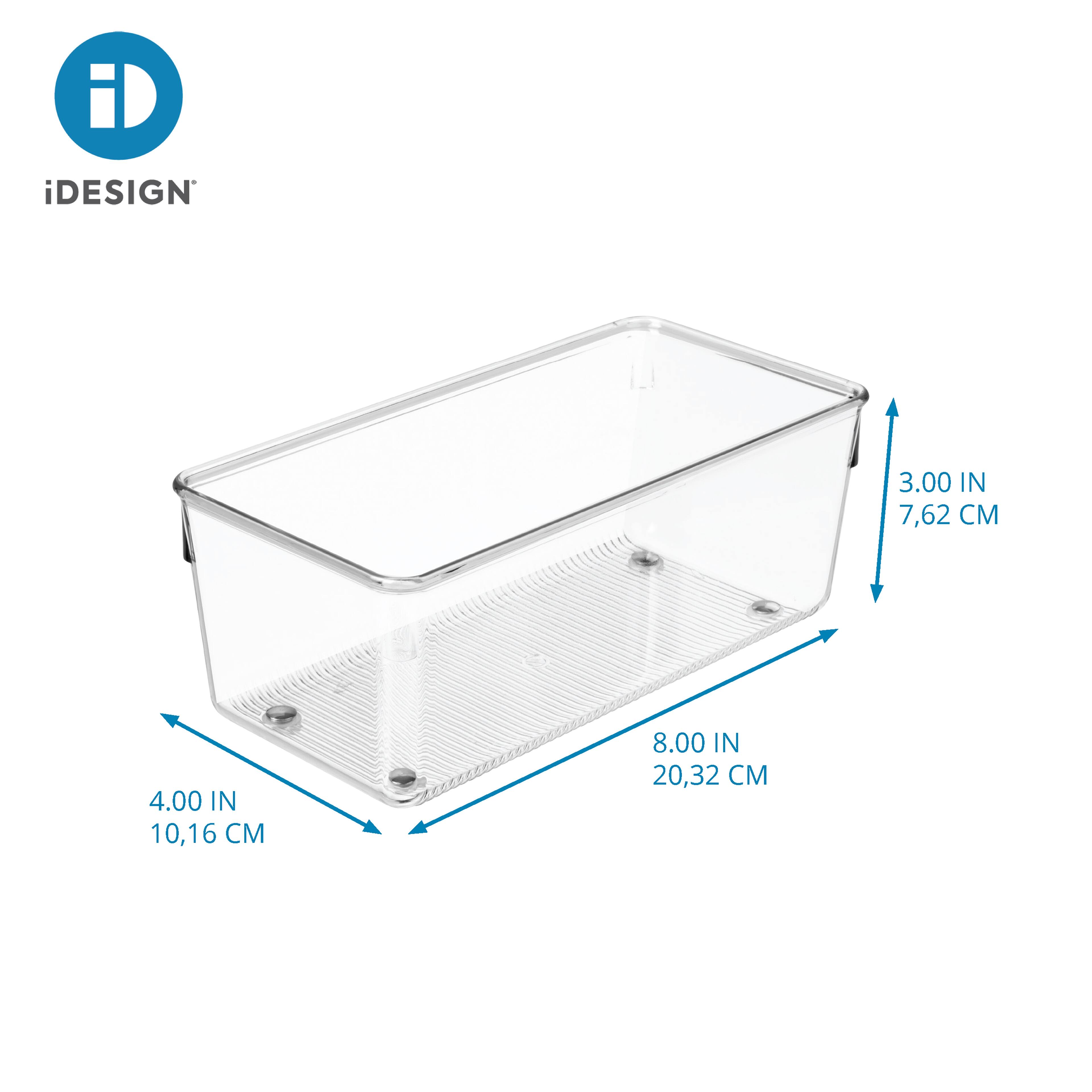 12 Pack: iDesign Plastic Drawer Organizer