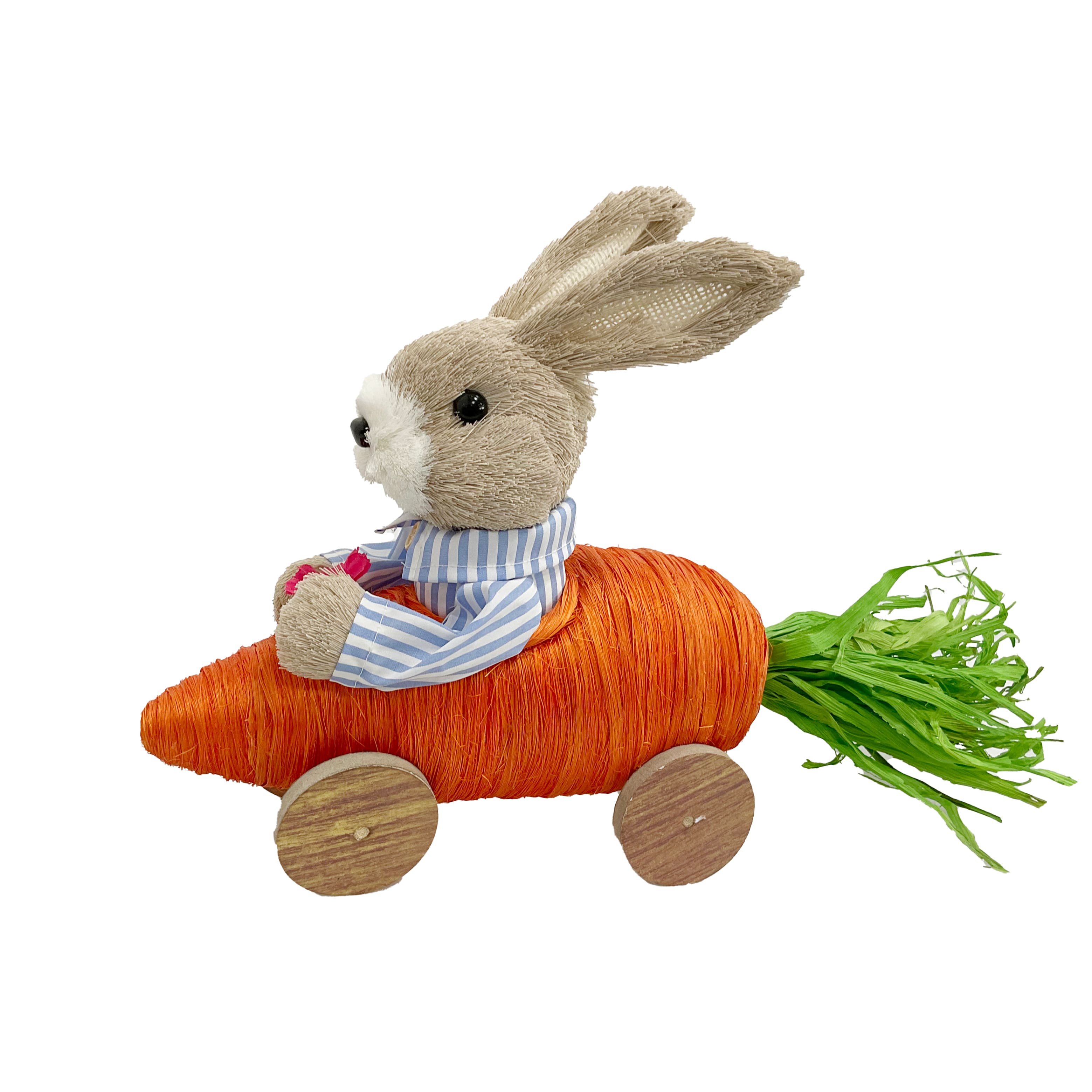 15.75&#x22; Bunny in Carrot Car by Ashland&#xAE;