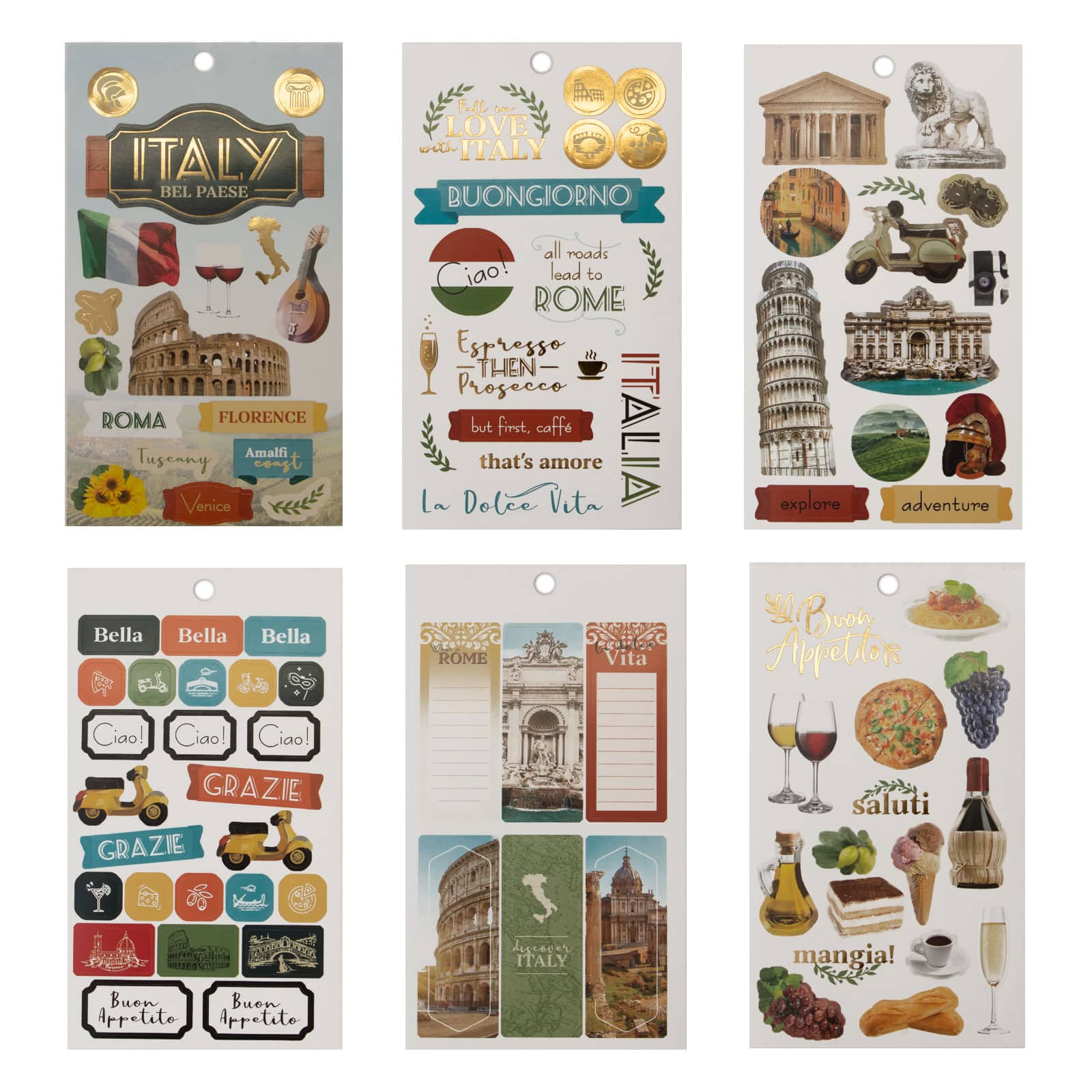 Italy Sticker Book by Recollections&#x2122;