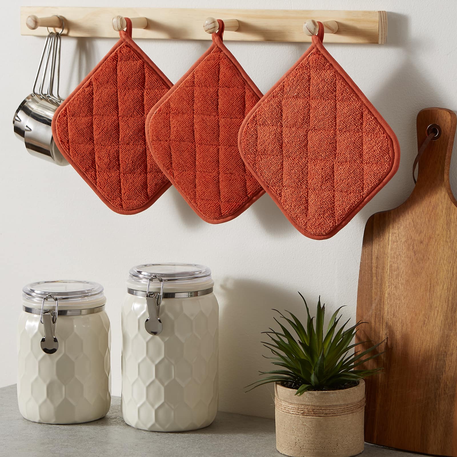 DII&#xAE; Terry Cloth Potholders, 3ct.