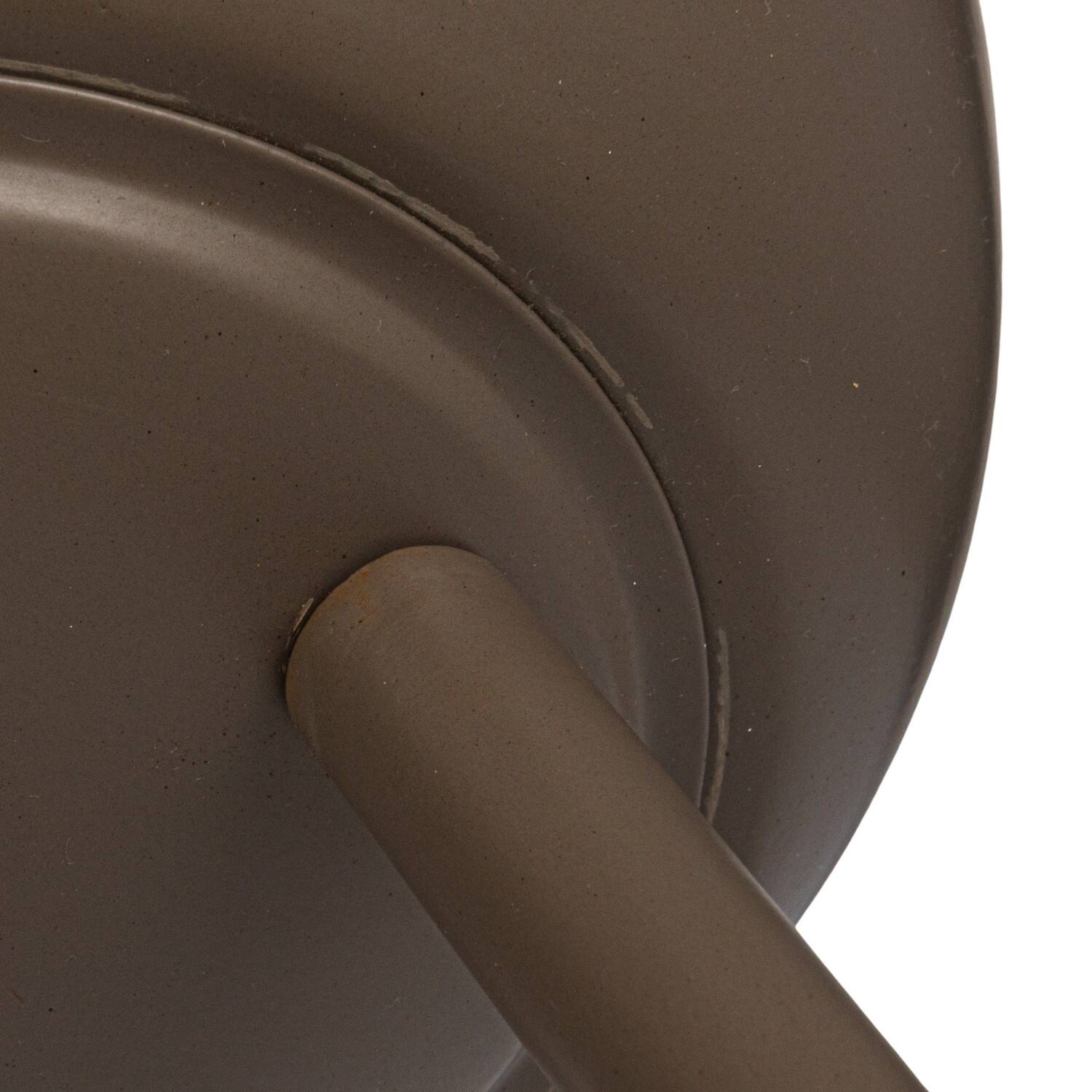 Hello Honey® Terra Cotta & Brown Round Footed Metal Planter Set