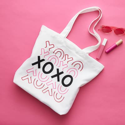 Heart Sublimation Tote