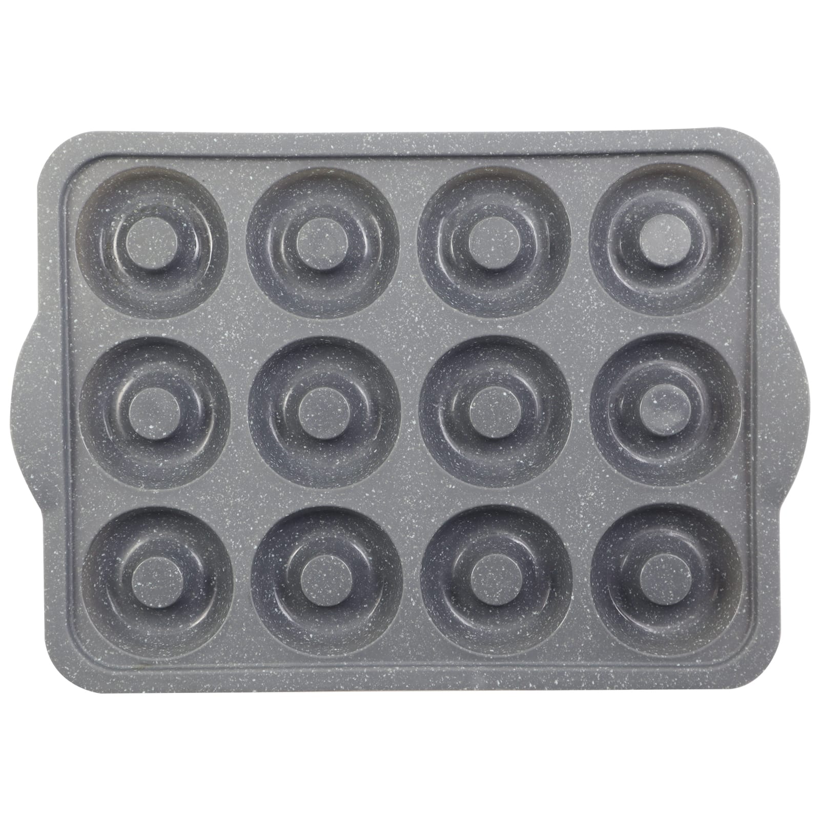 12-Cavity Metal-Reinforced Silicone Mini Donut Pan by Makery®