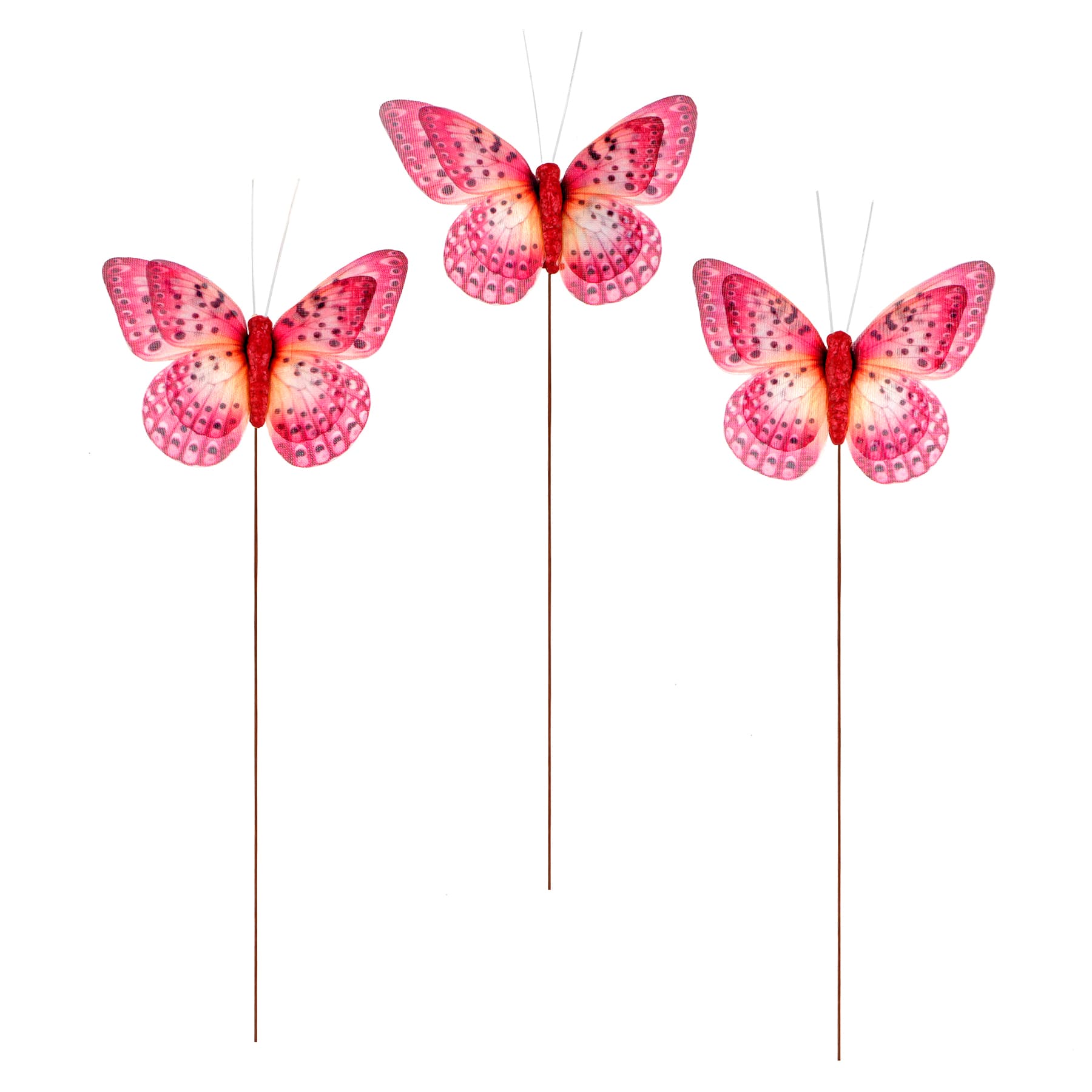 Fabric Butterflies, 3ct. by Ashland&#xAE;