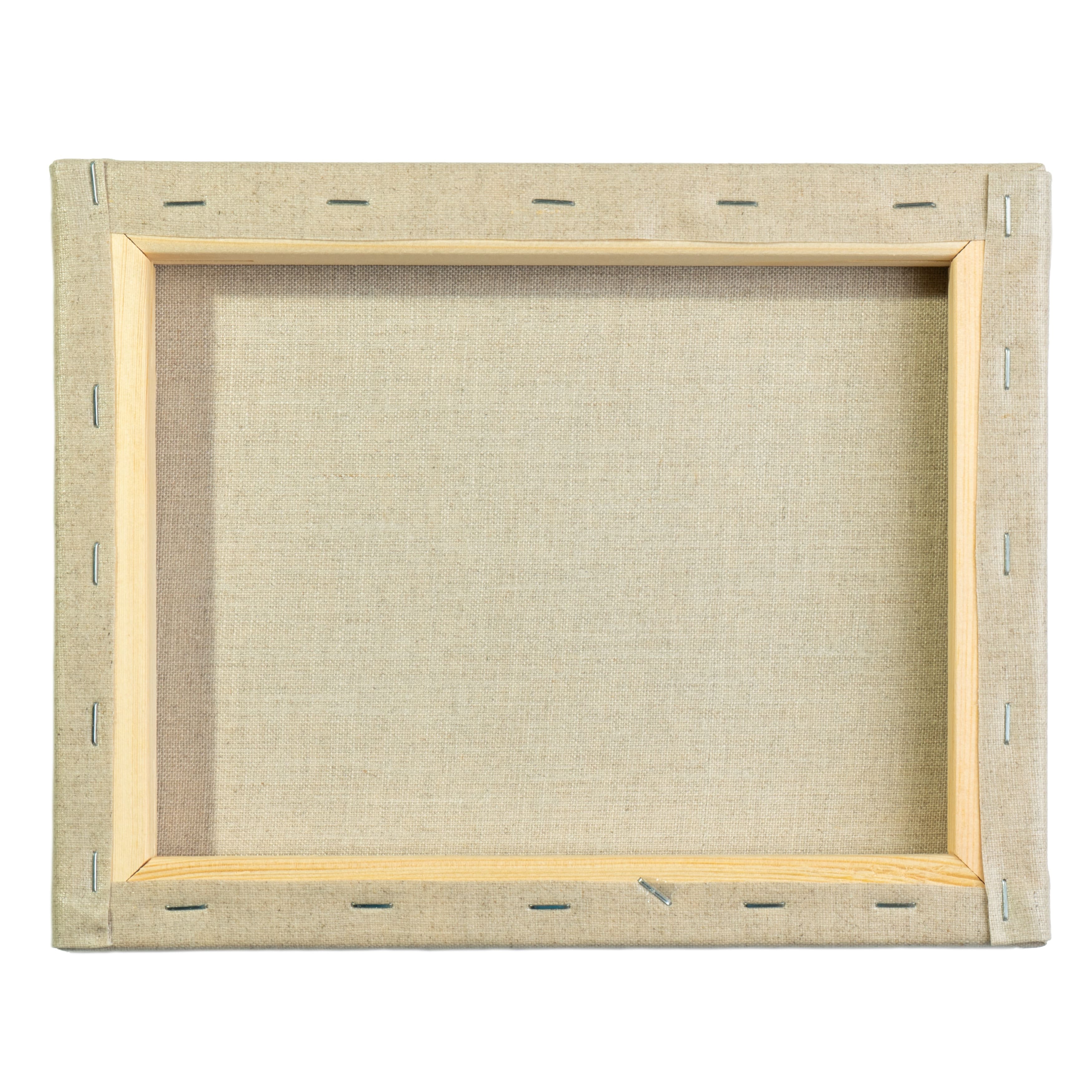 Wexel Art Beige Linen Gesso Primed Canvas