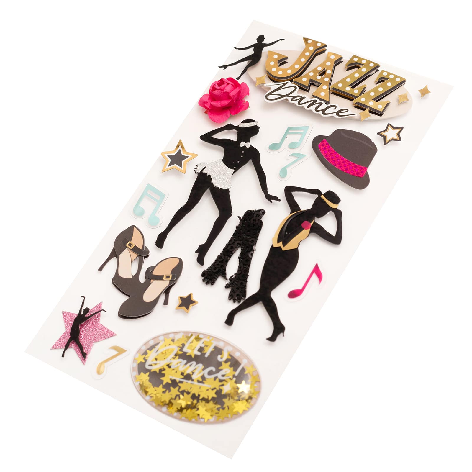 Jazz Dance Dimensional Stickers by Recollections&#x2122;