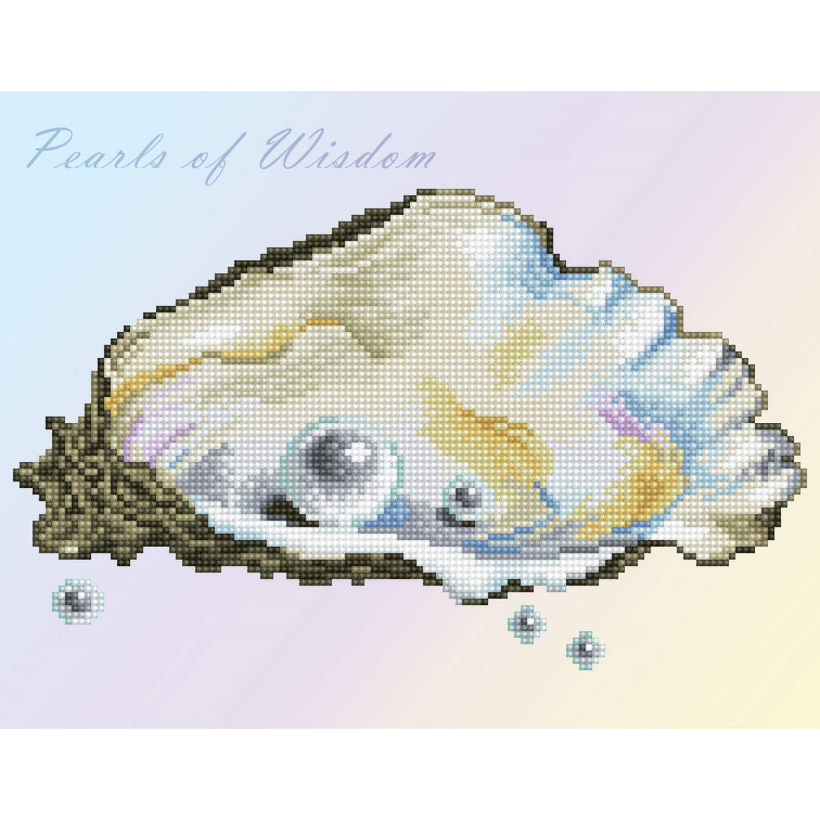 Diamond Dotz&#xAE; Intermediate Pearls of Wisdom Diamond Painting Kit