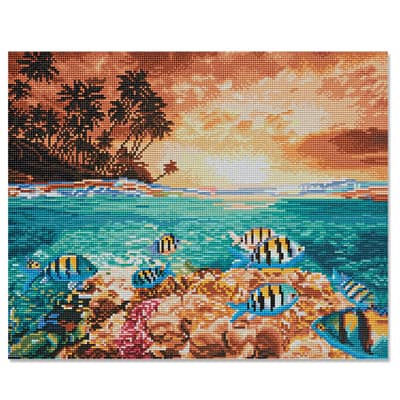 Ocean Fish Diamond Art Kit by Make Market® | Michaels