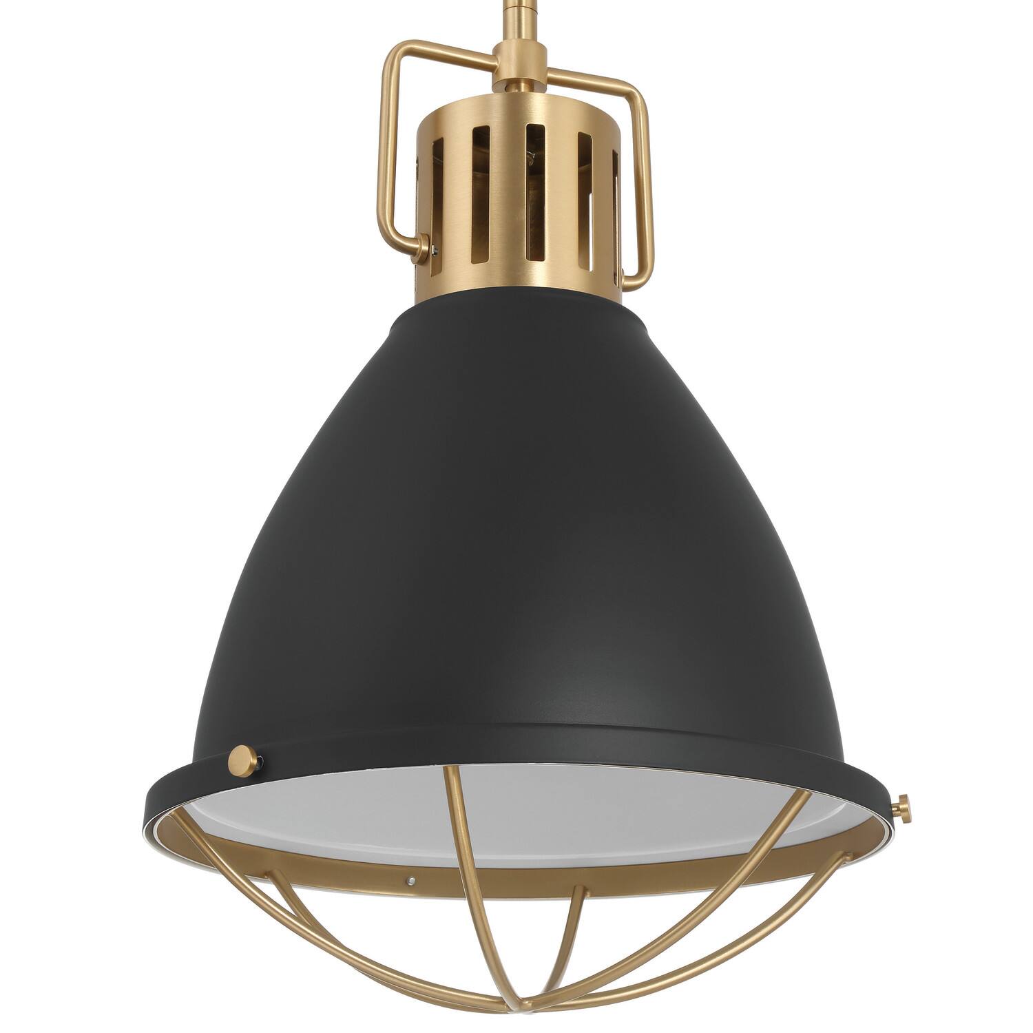 Hello Honey® Kent Industrial Oversized Caged Metal Ceiling Light