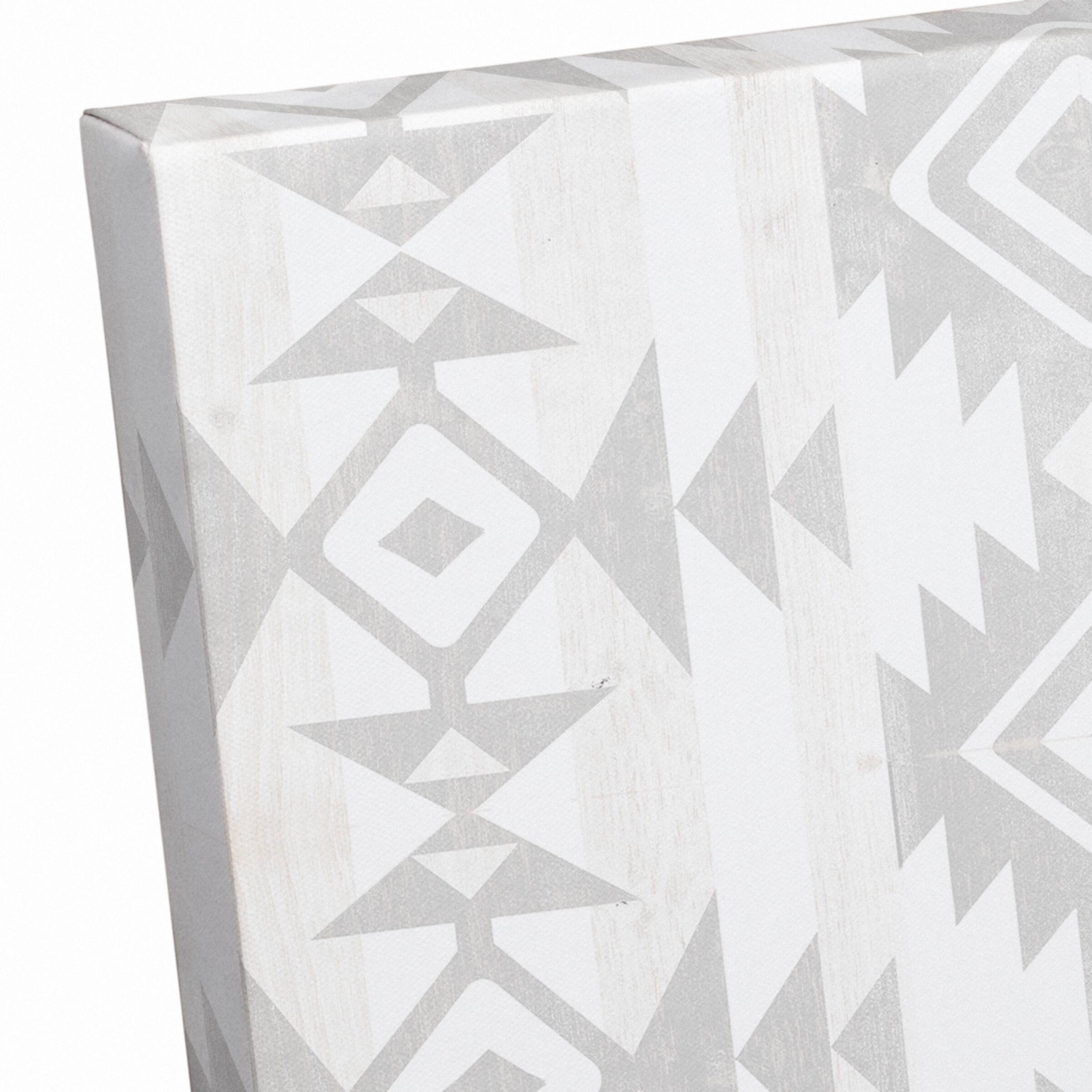 Neutral Southwest Pattern Canvas Wall Art