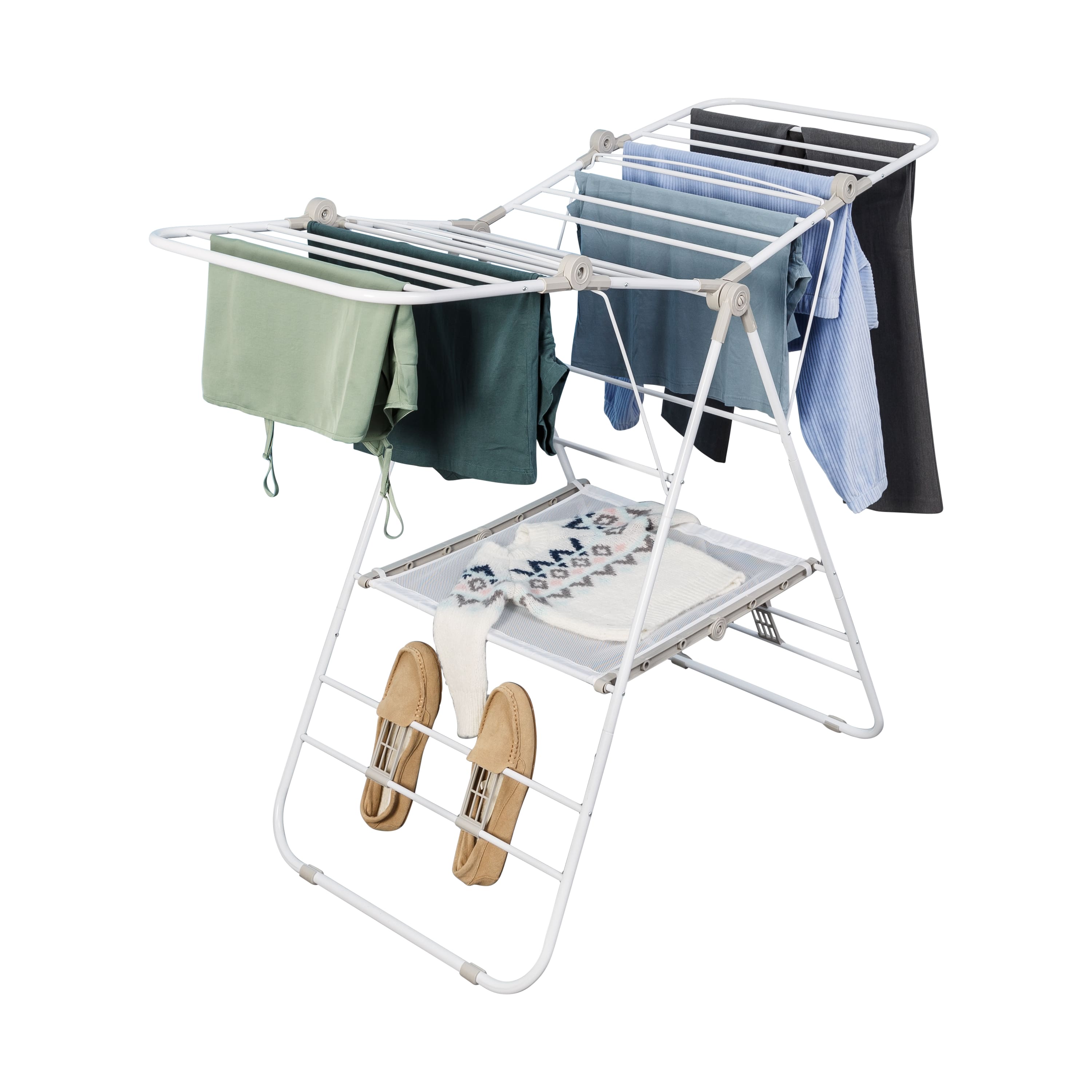 Honey Can Do Large Expandable & Collapsible Gullwing Clothes Drying Rack