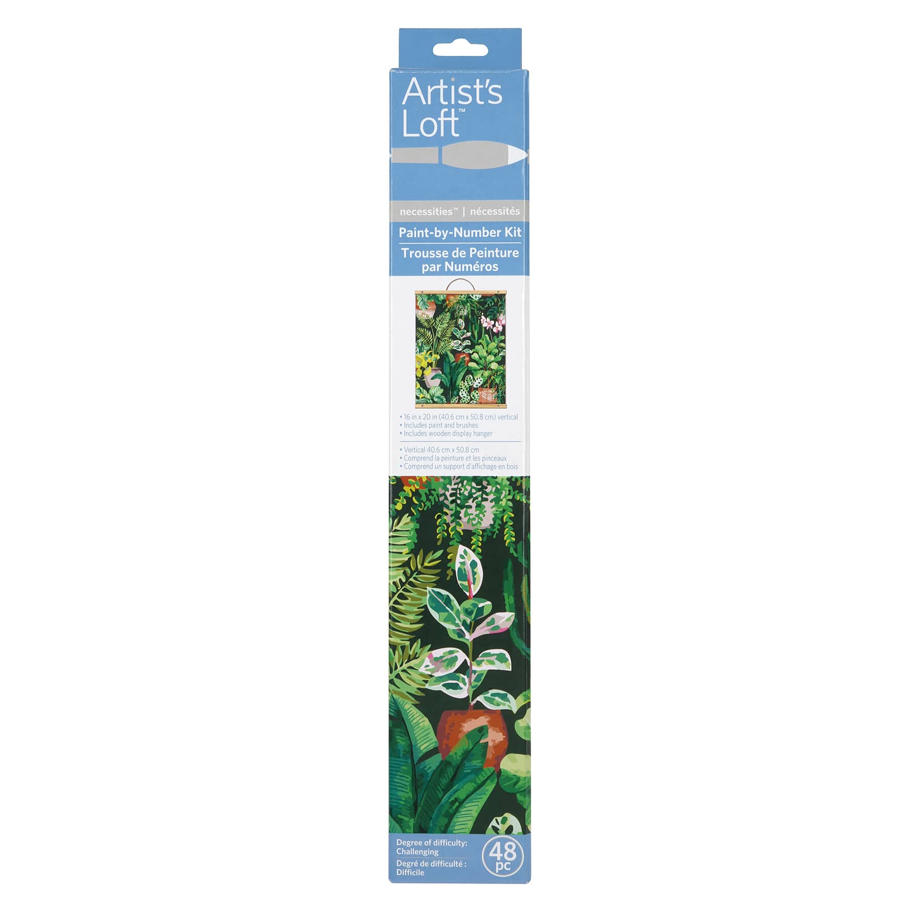 Paint-By-Numbers Botanicals Book and Paint Set