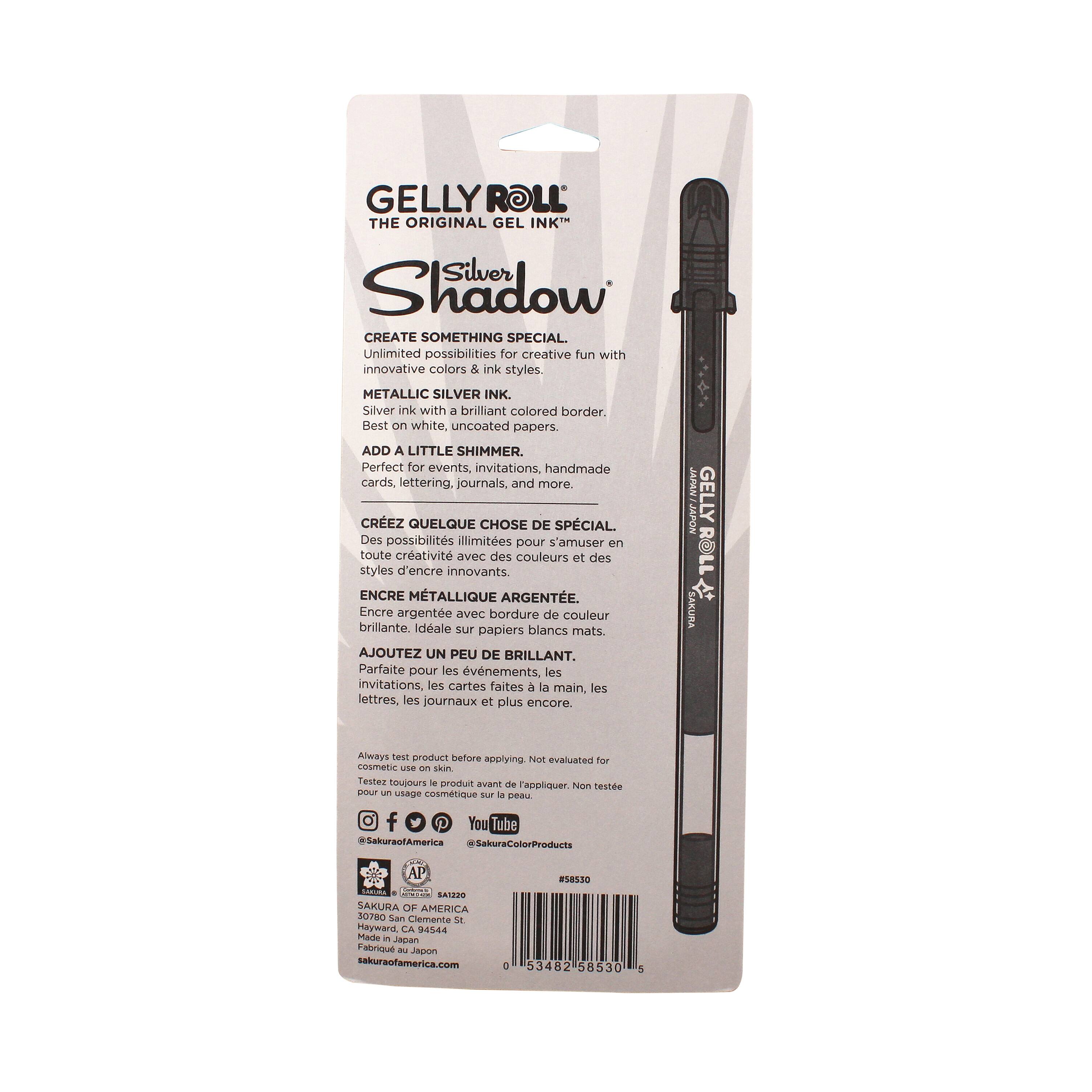 Gelly Roll&#xAE; Silver Shadow Gel Pen 5 Color Set