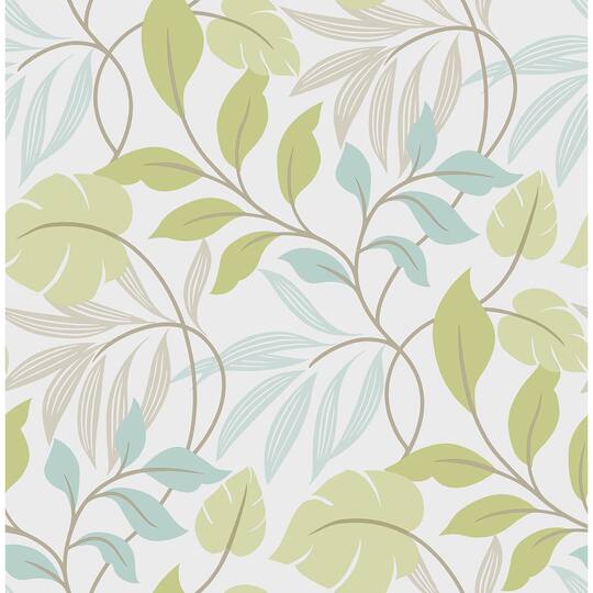 Nuwallpaper Blue Green Meadow Peel Stick Wallpaper Michaels Nuwallpaper Blue Green Meadow Peel Stick Wallpaper Michaels