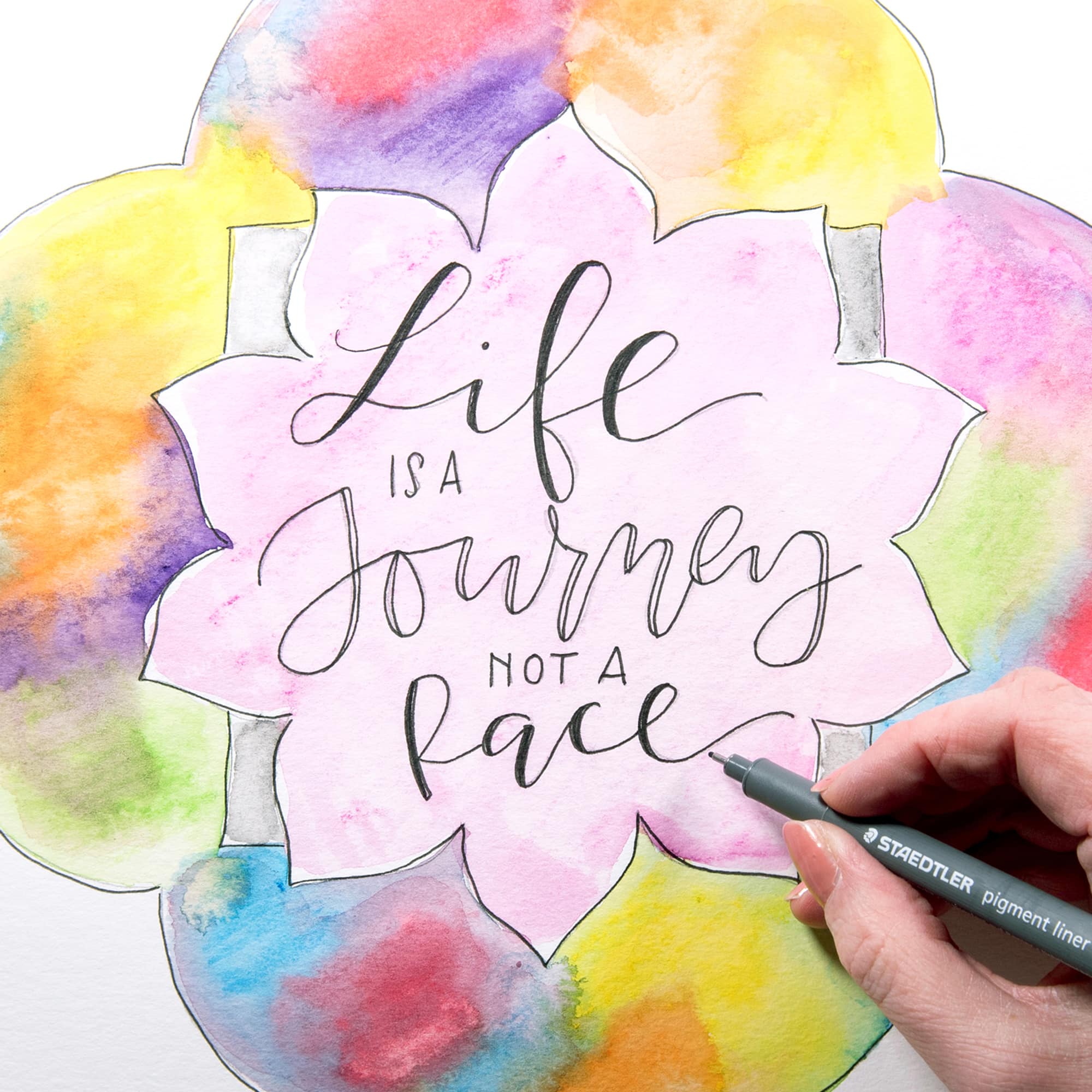 STAEDTLER® Black 6 Piece Pigment Liner Set