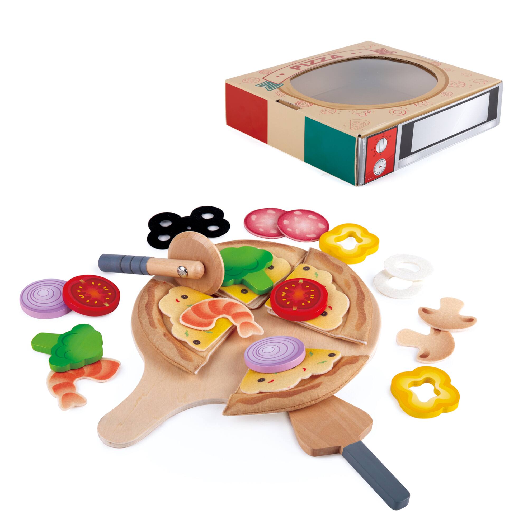 Hape Perfect Pizza Kitchen Food Playset