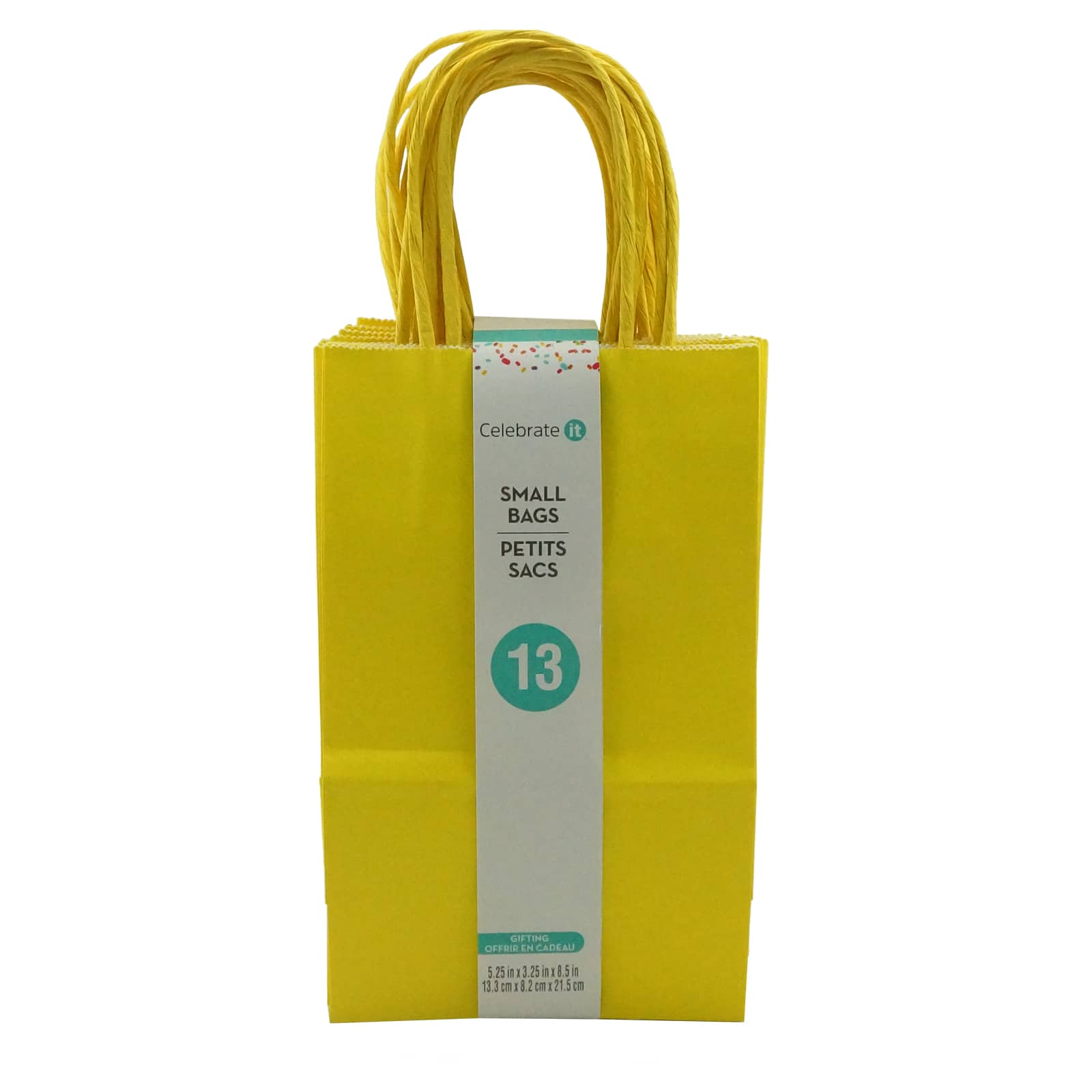 Small Yellow Paper Bag Value Pack by Celebrate It™