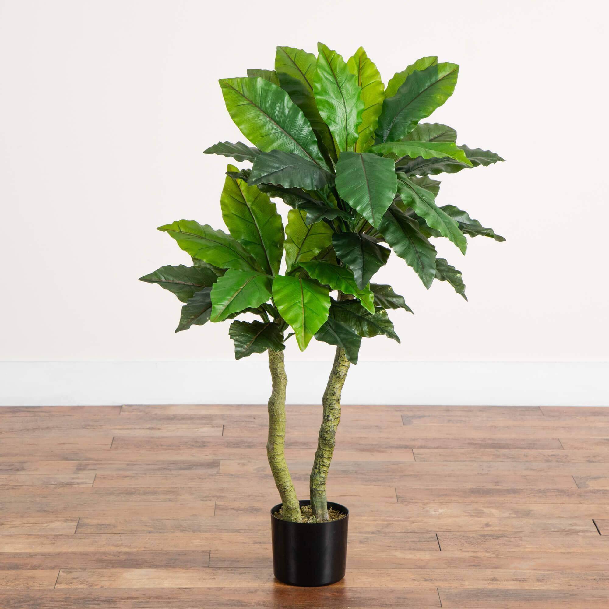 4ft. UV Resistant Artificial Bird Nest Fern Tree (Indoor/Outdoor)