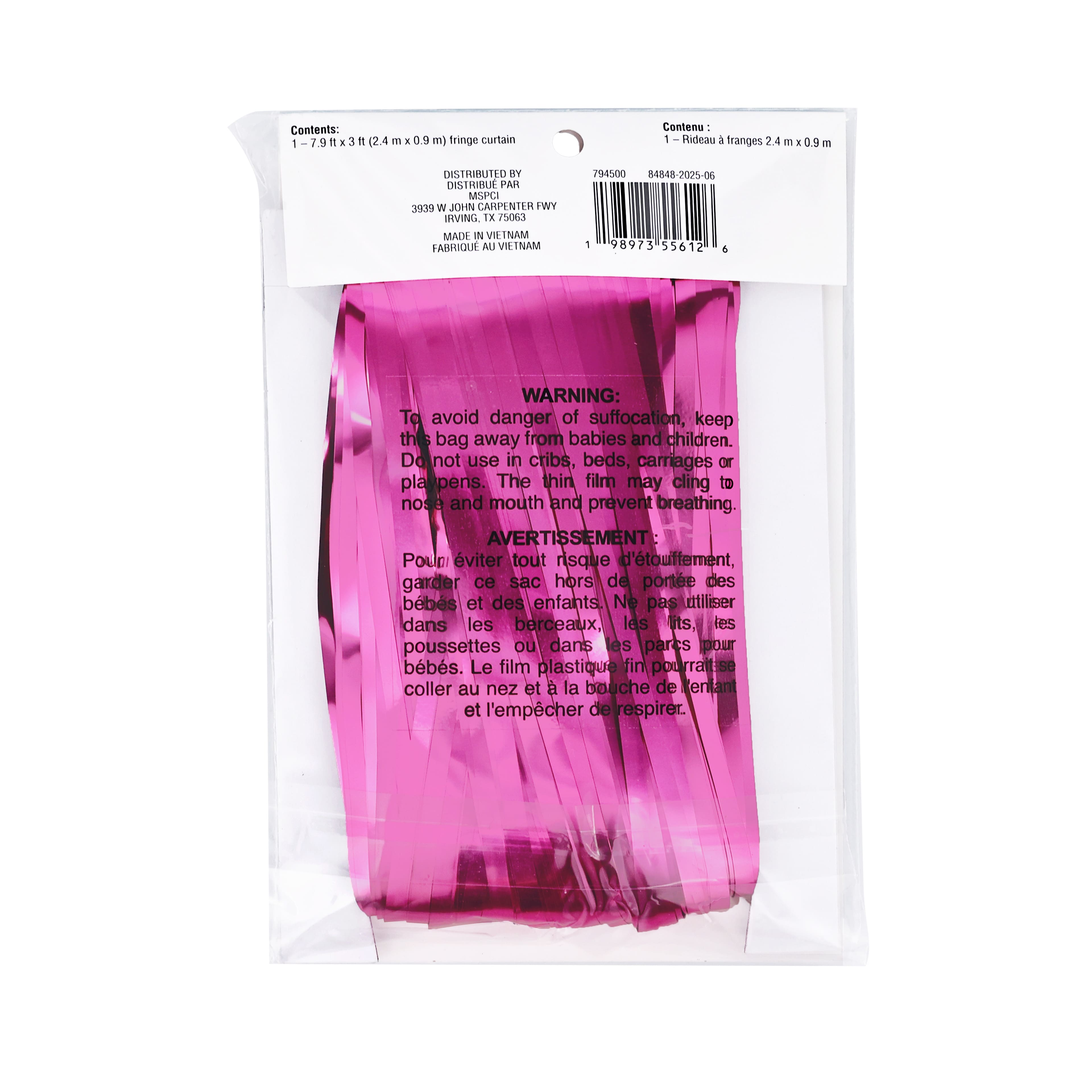 8ft. x 3ft. Fringe Curtain by Celebrate It&#x2122;
