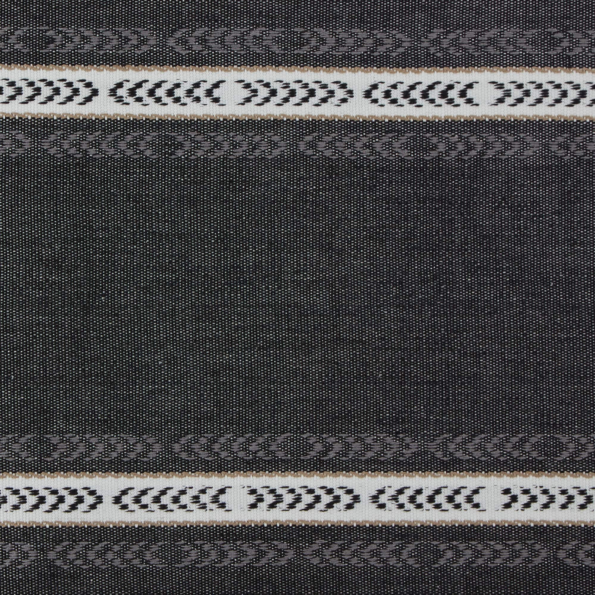 DII® 72" Dobby Striped Fringe Ribbed Table Runner