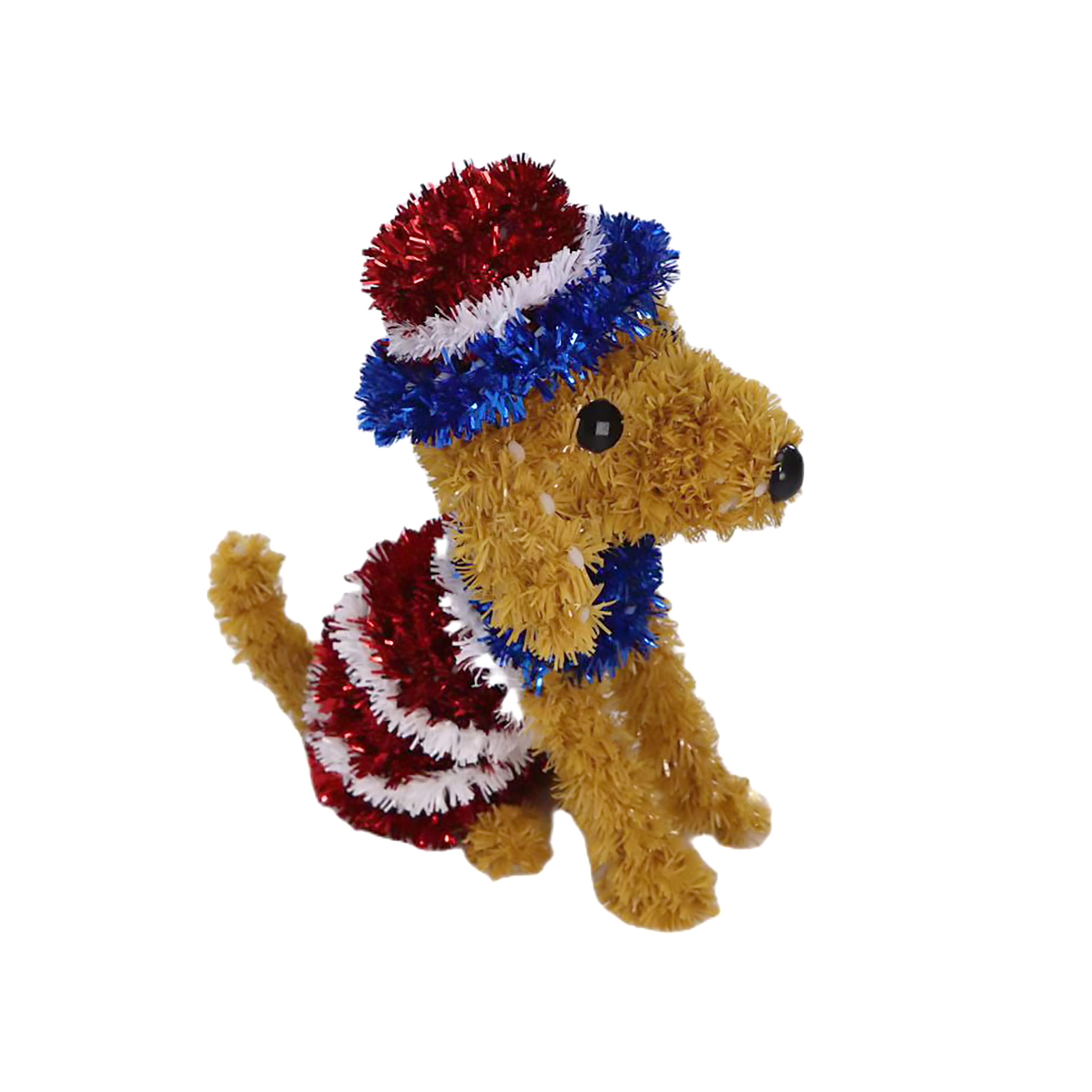 6&#x22; Patriotic Sitting Dog Tabletop Accent by Celebrate It&#x2122;