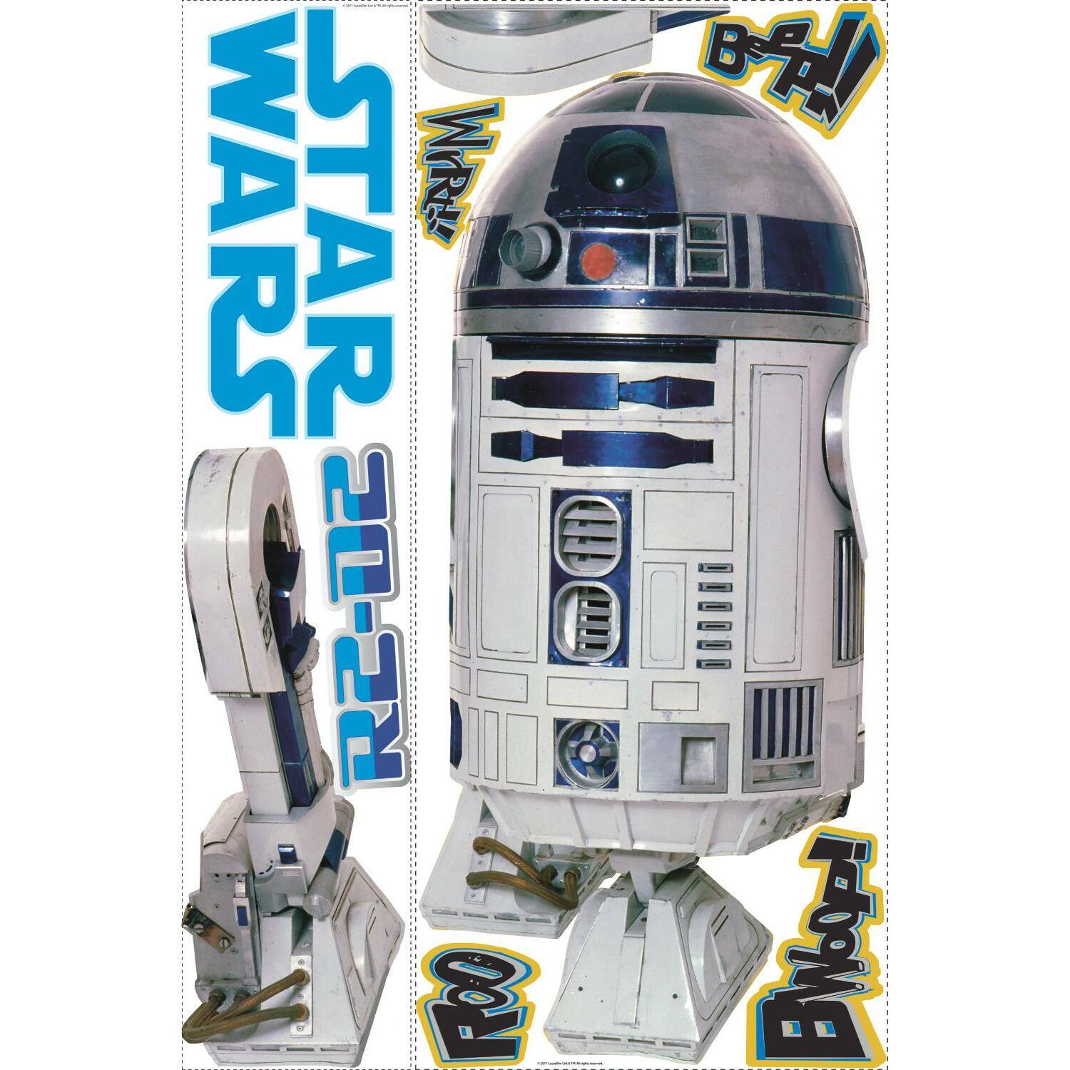 RoomMates Star Wars R2D2 Peel & Stick Giant Wall Decal