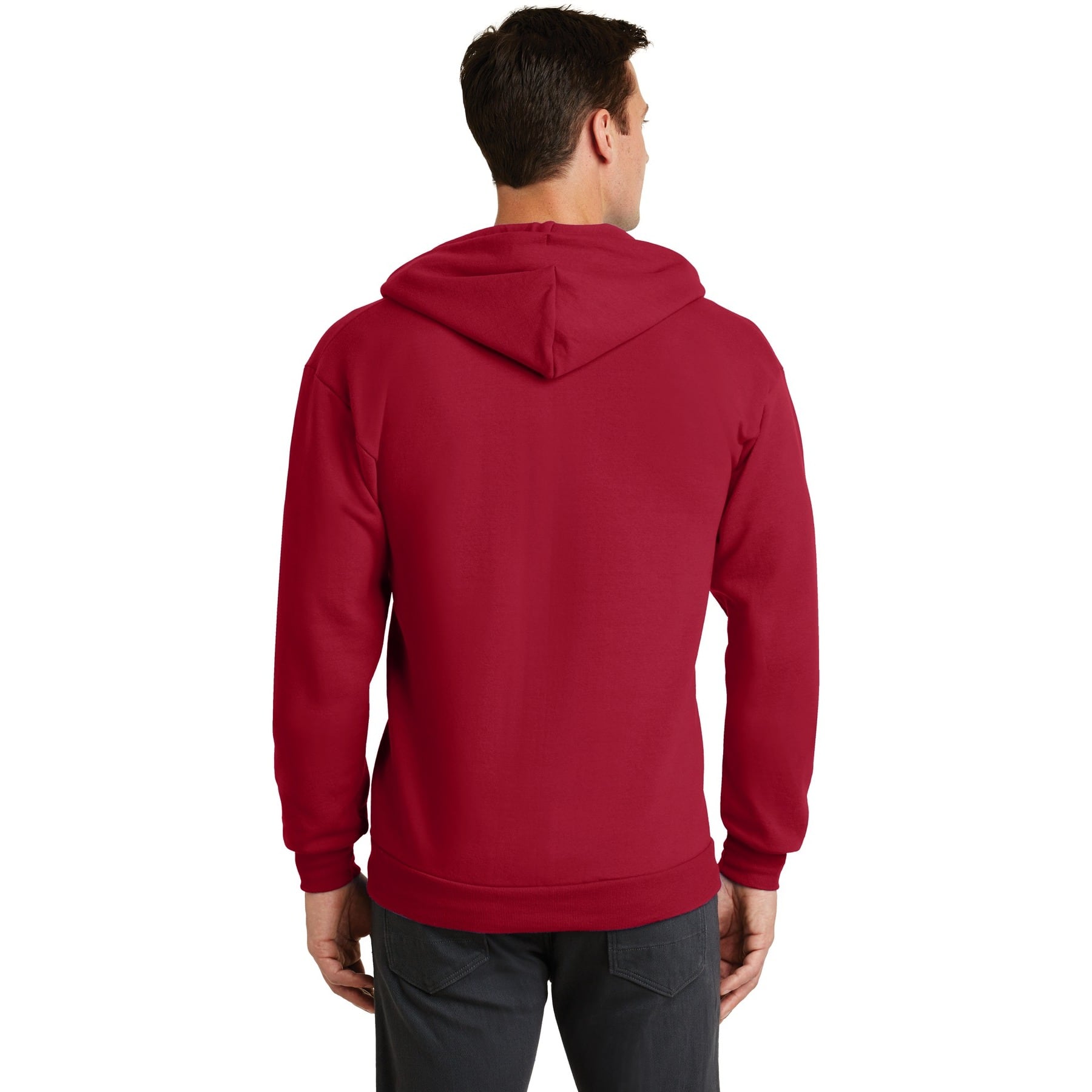 Port & Company® Core Fleece Full-Zip Hooded Sweatshirt