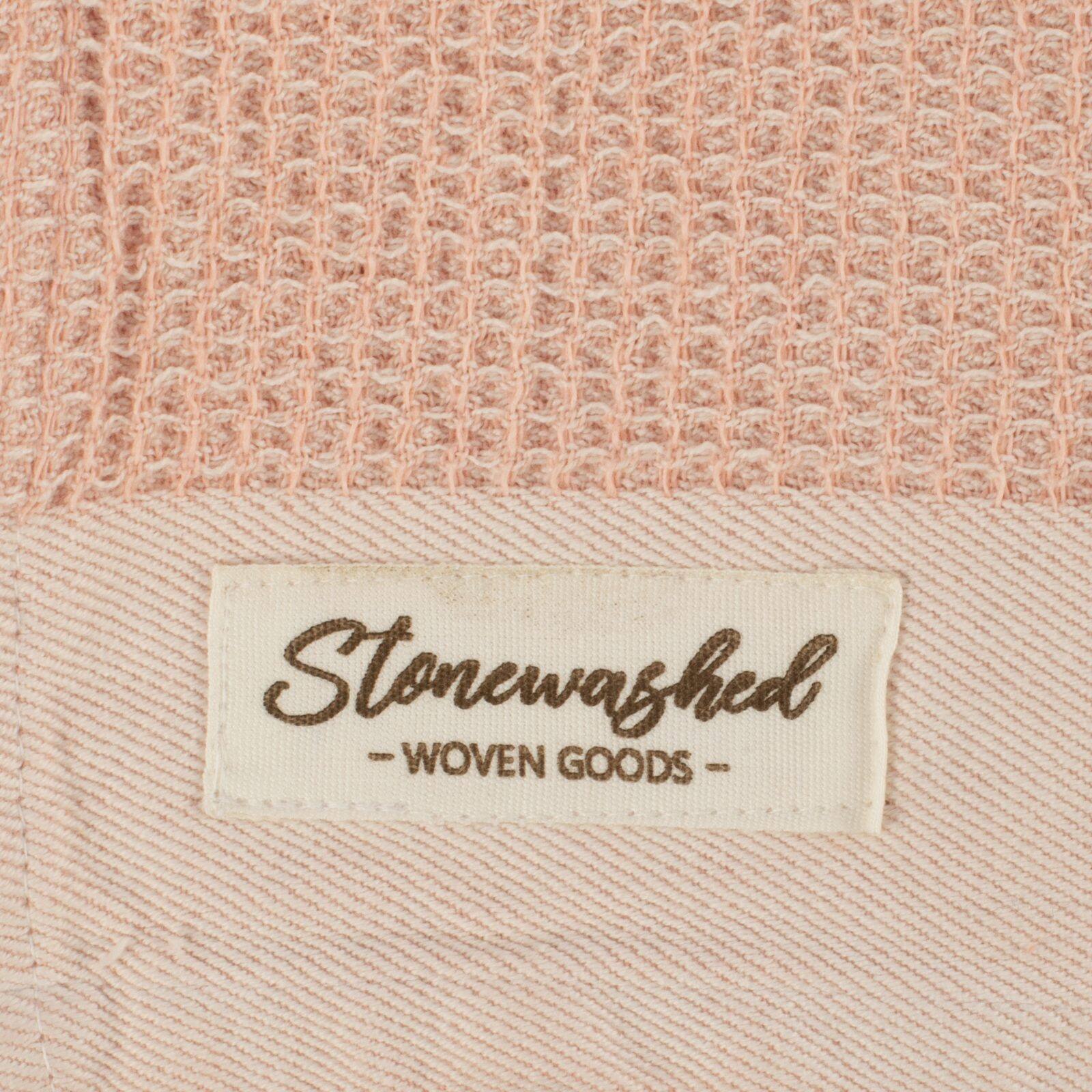 DII® Pink Quartz Washed Waffle Woven Dishtowel, 2ct.