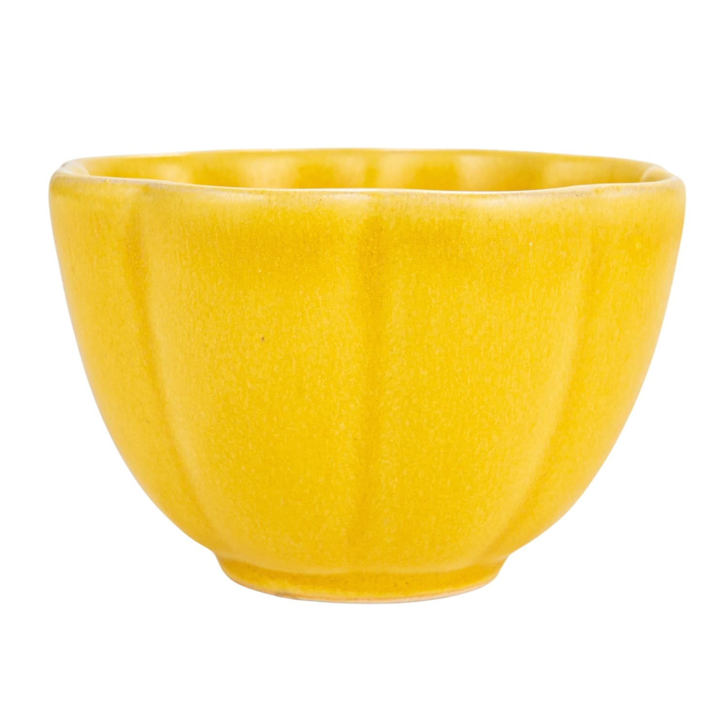 Hello Honey® 4" Flower Shaped Stoneware Bowl, 6ct.