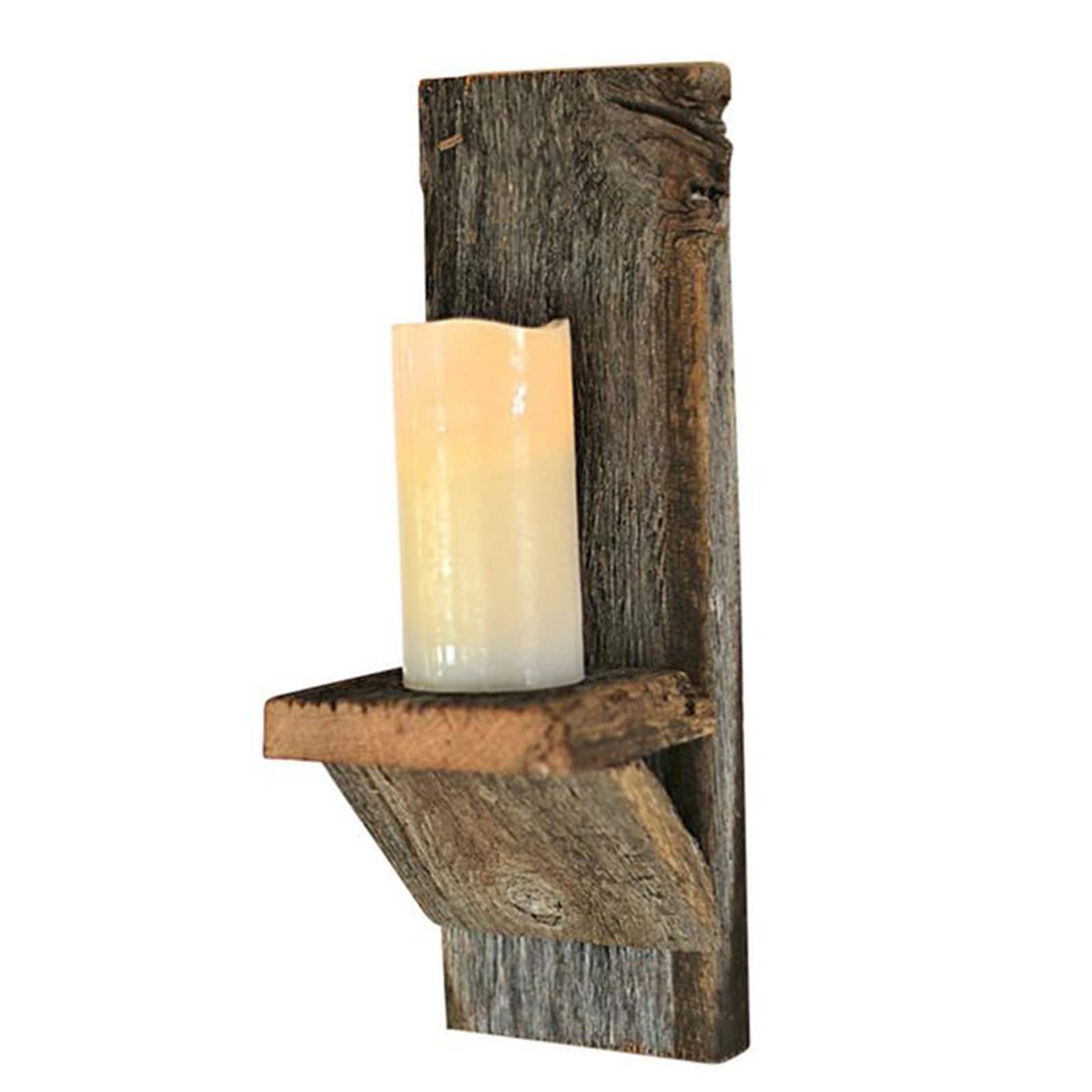 Wilson&#xAE; Enterprises 12&#x22; Wide Reclaimed Barn Wood Plank, 4ct.